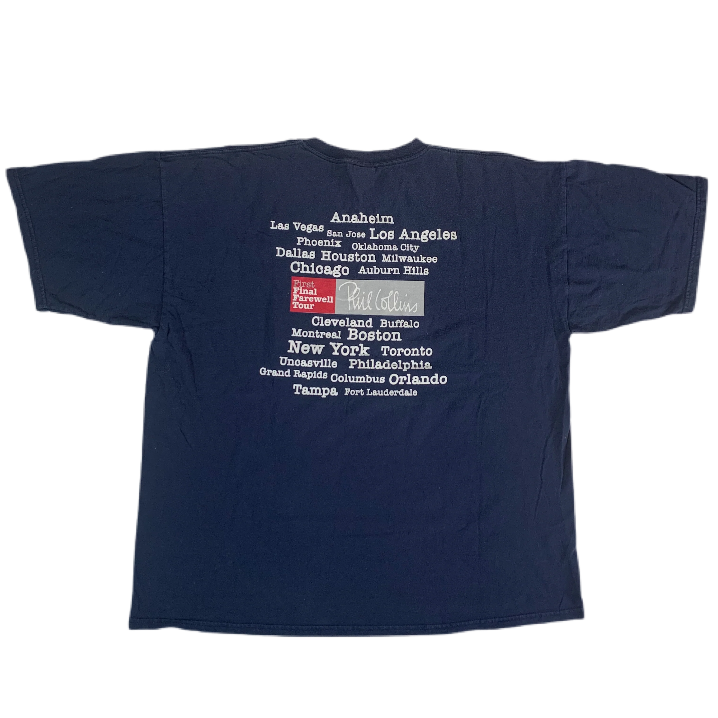 Vintage Phil Collins "Final Farewell" T-Shirt - Image 2