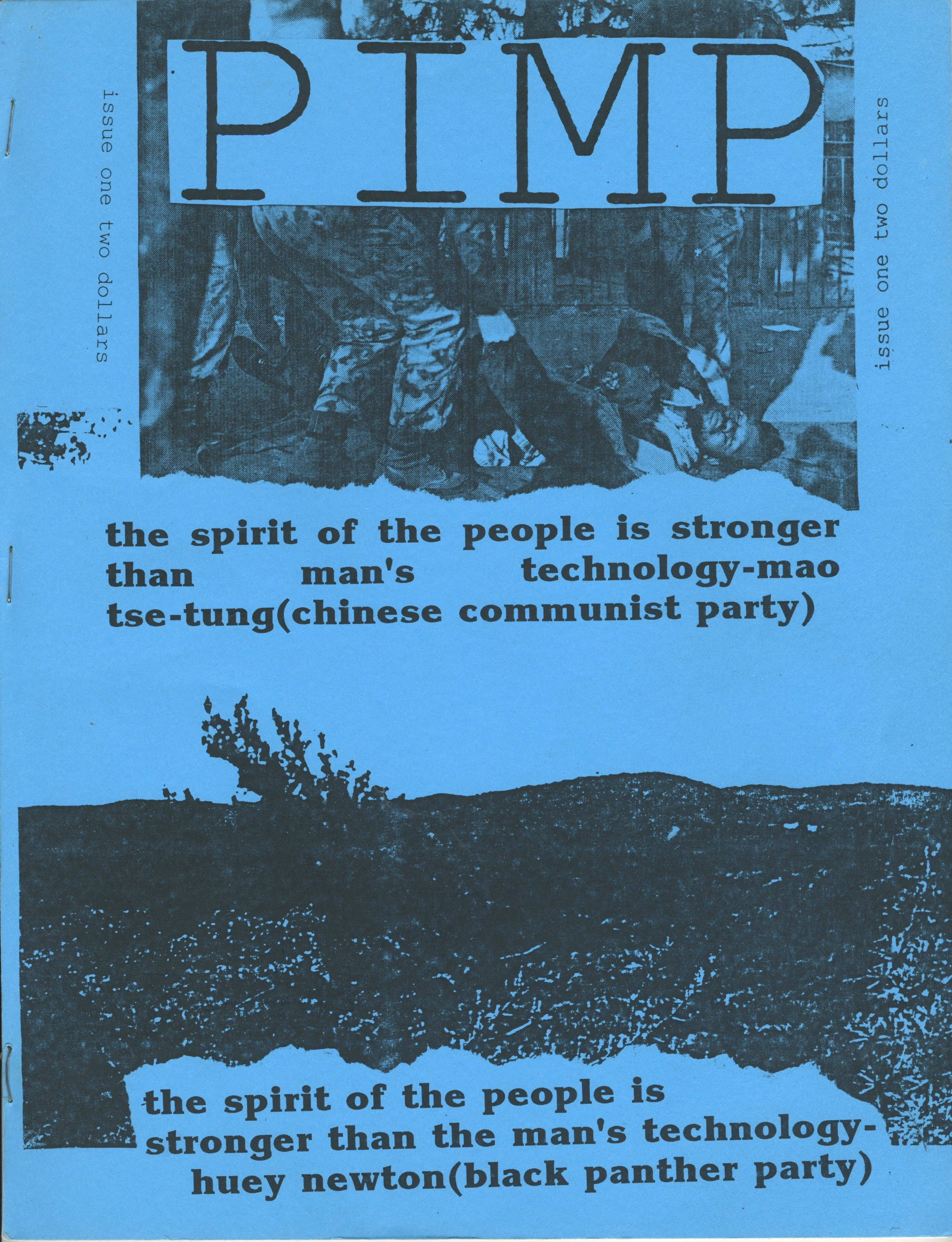 Vintage Pimp Fanzine "Rhode Island" Hardcore Issue #1