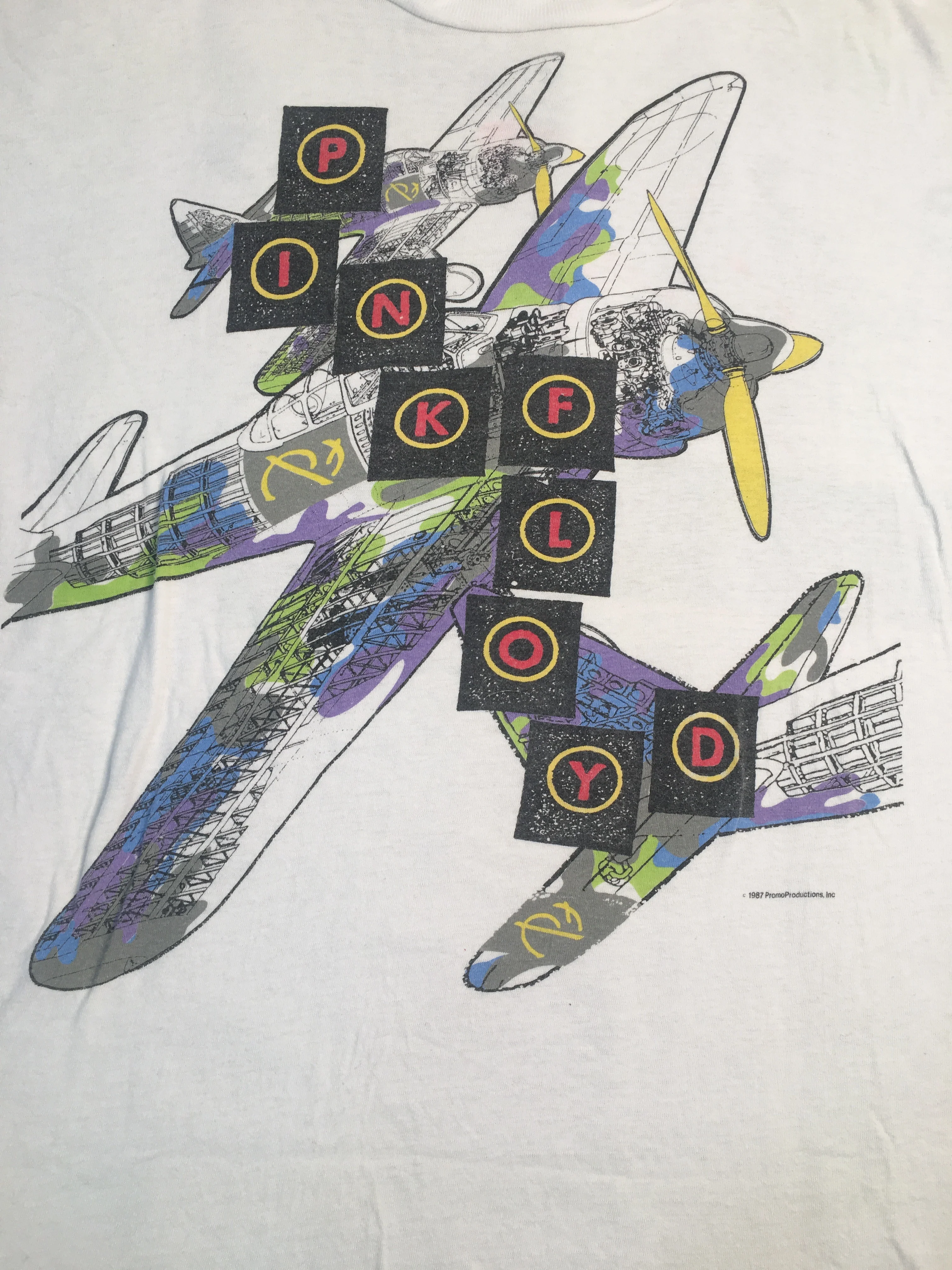 Vintage Pink Floyd "World Tour 87" T-Shirt - Image 2
