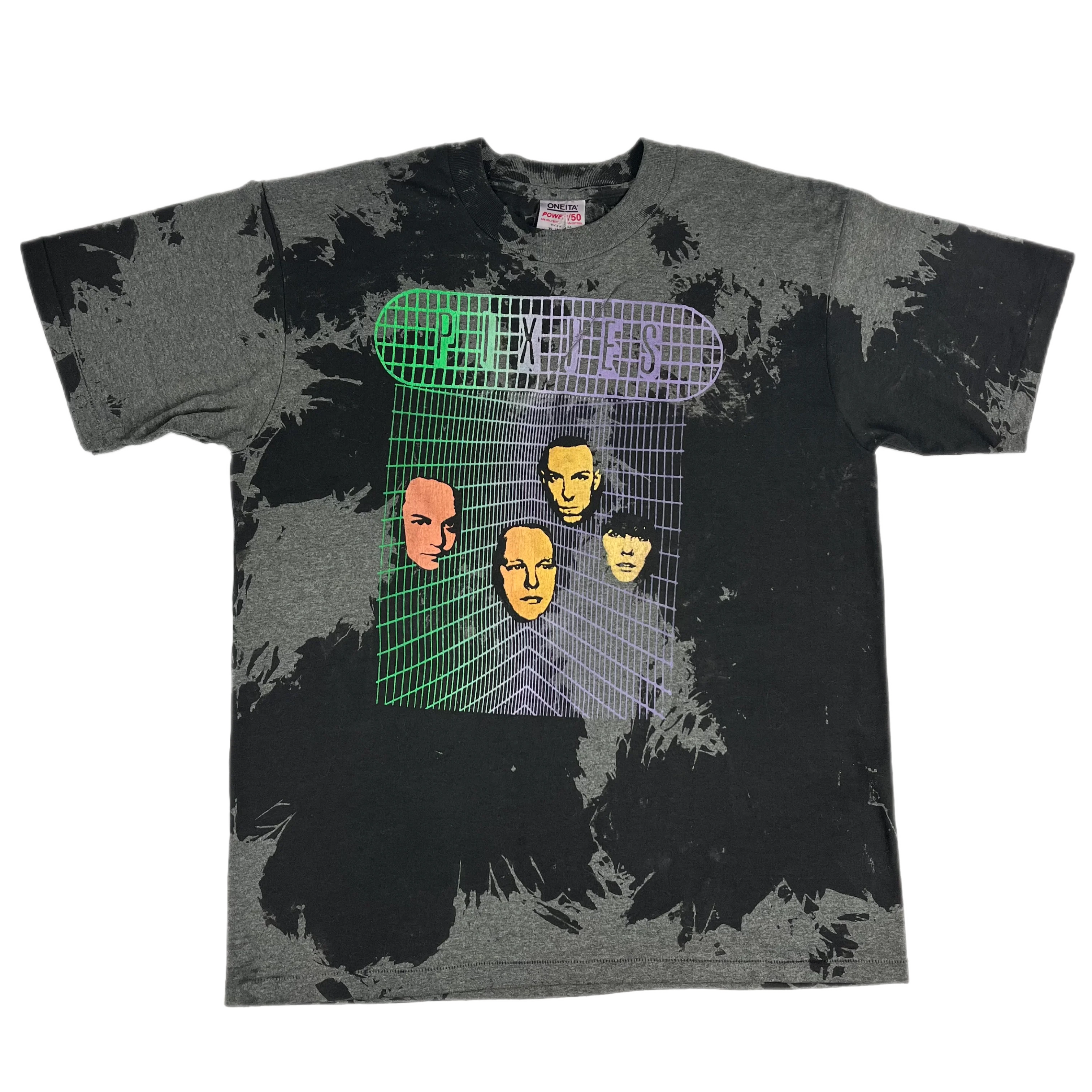 Vintage Pixies "John Doe Bob Mould" Fan Made Dyed T-Shirt