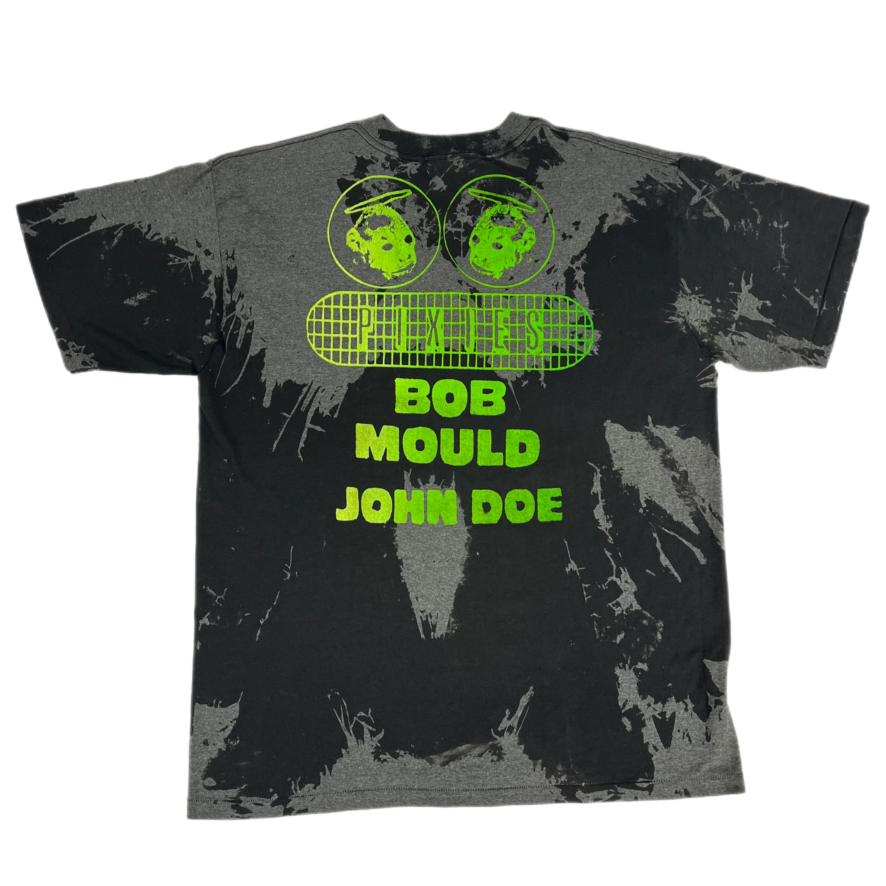 Vintage Pixies "John Doe Bob Mould" Fan Made Dyed T-Shirt - Image 2