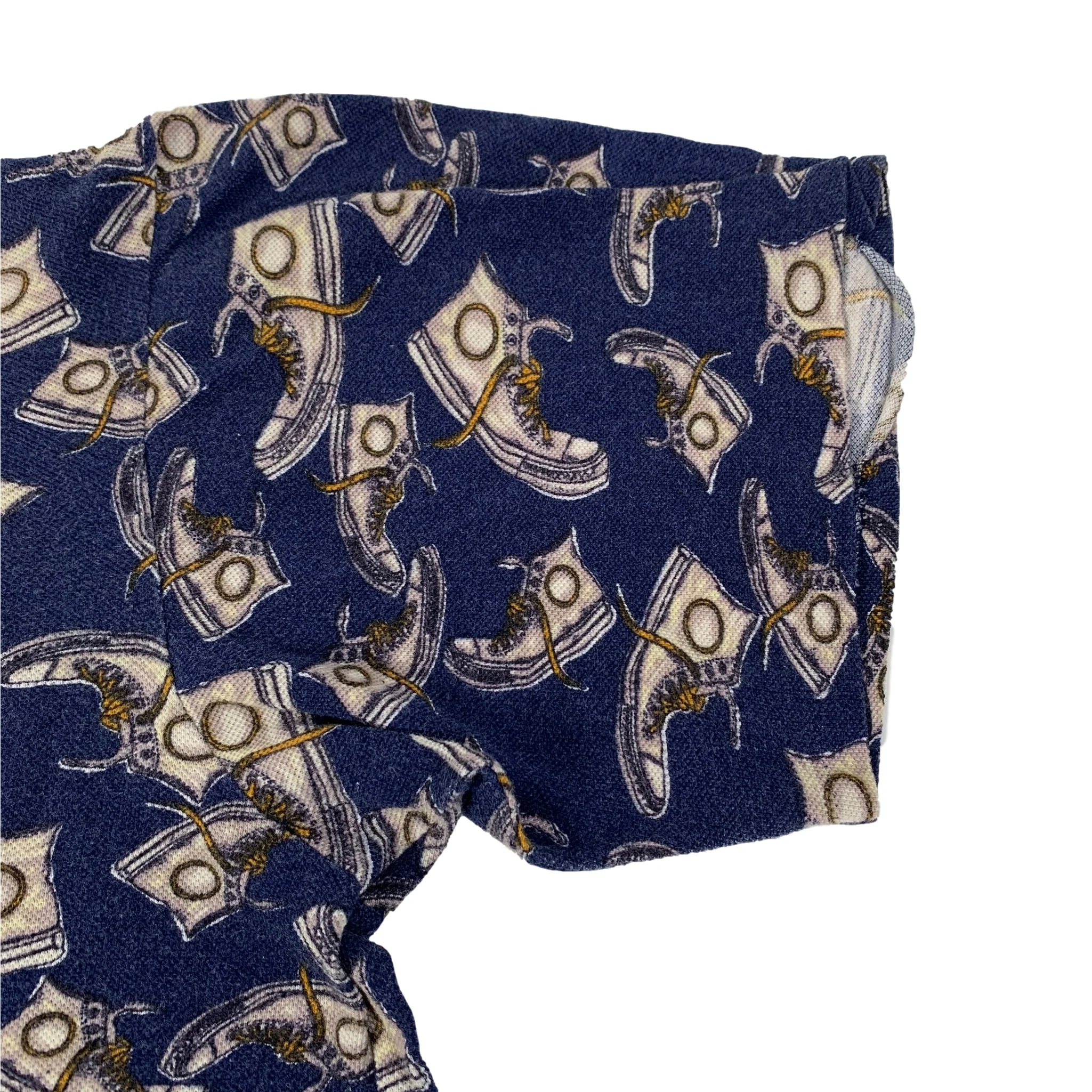 Vintage Polo Ralph Lauren "Sneaker" All Over Print Shirt - Image 4