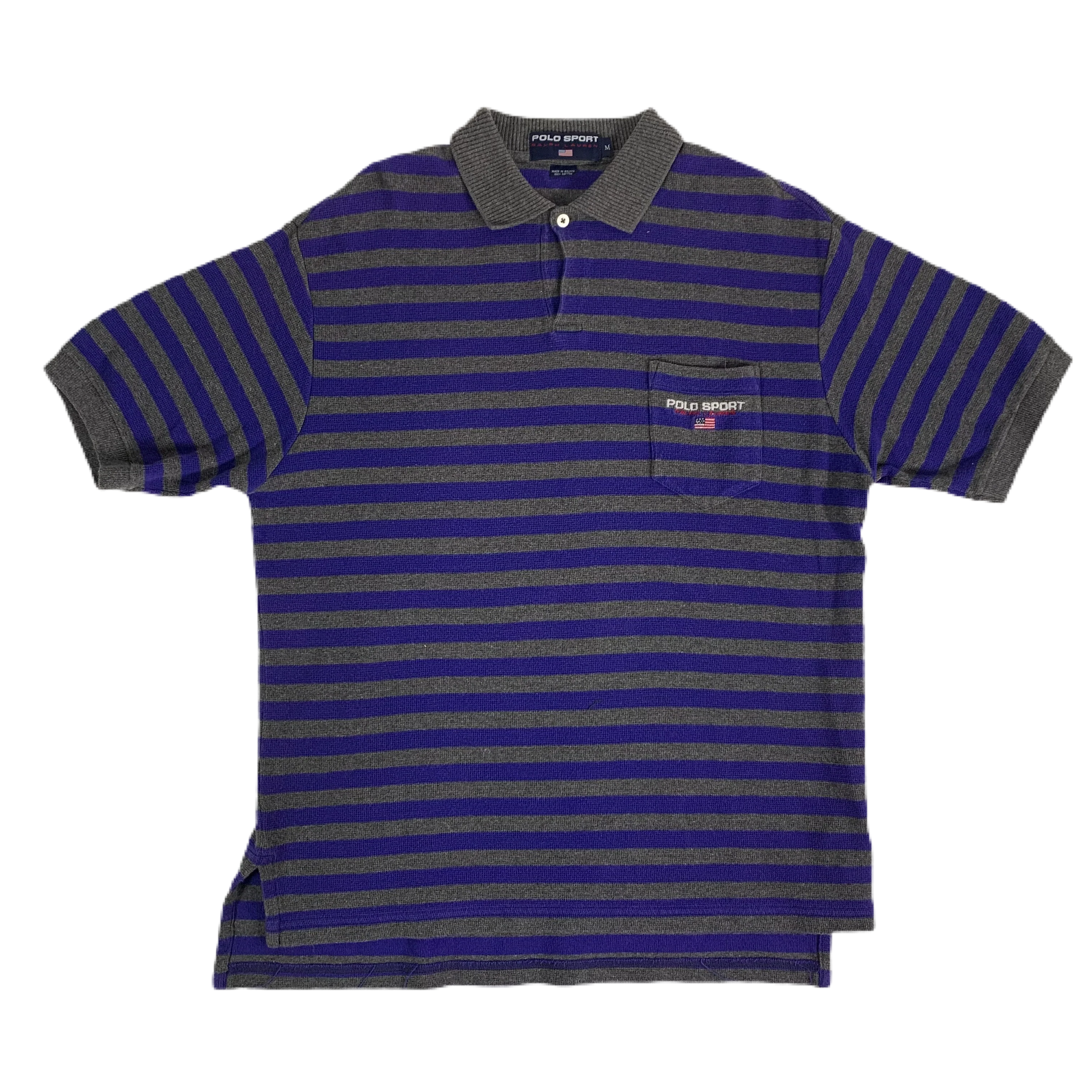 Vintage Polo Sport "Striped" Polo