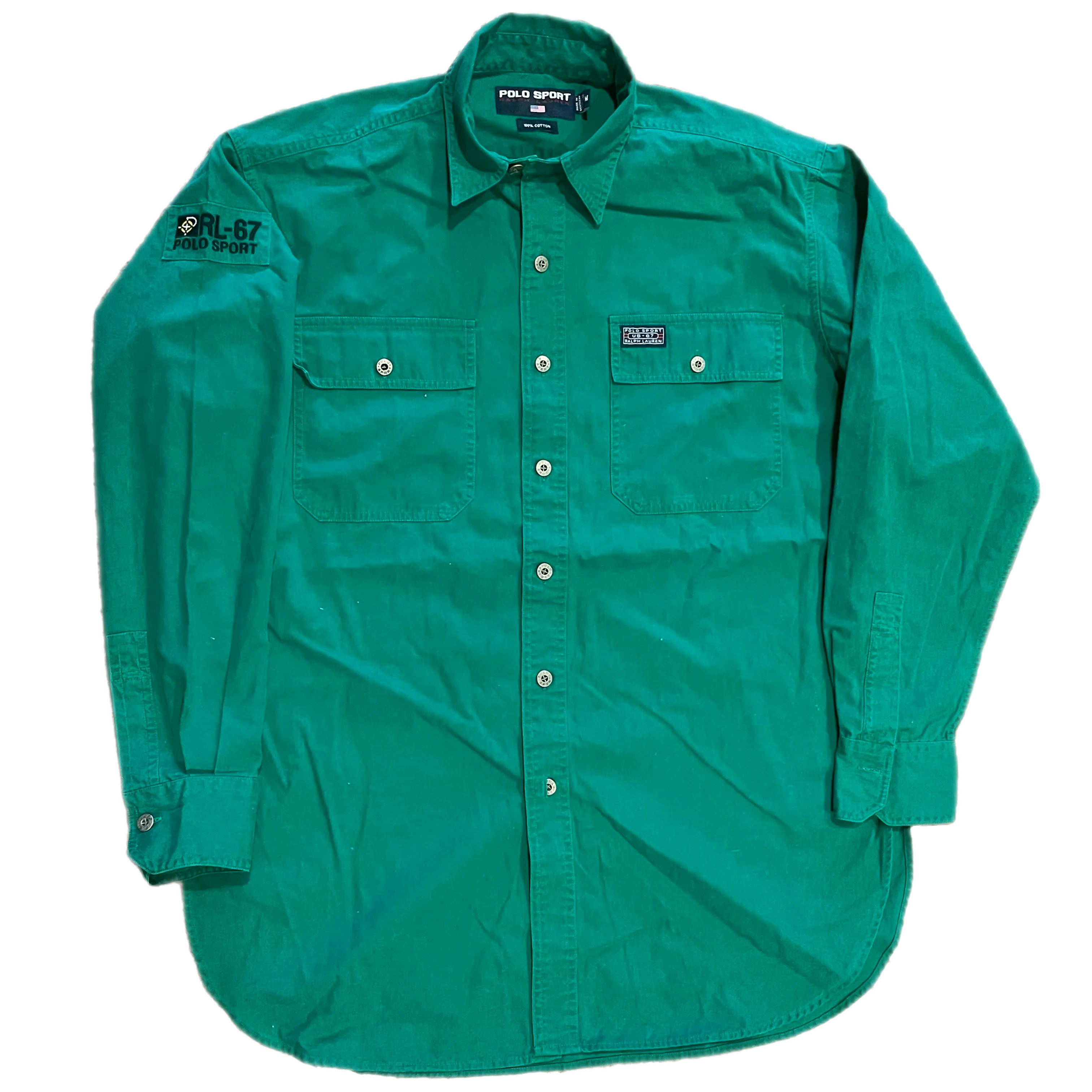 Vintage Polo Sport "RL-67" Button Up