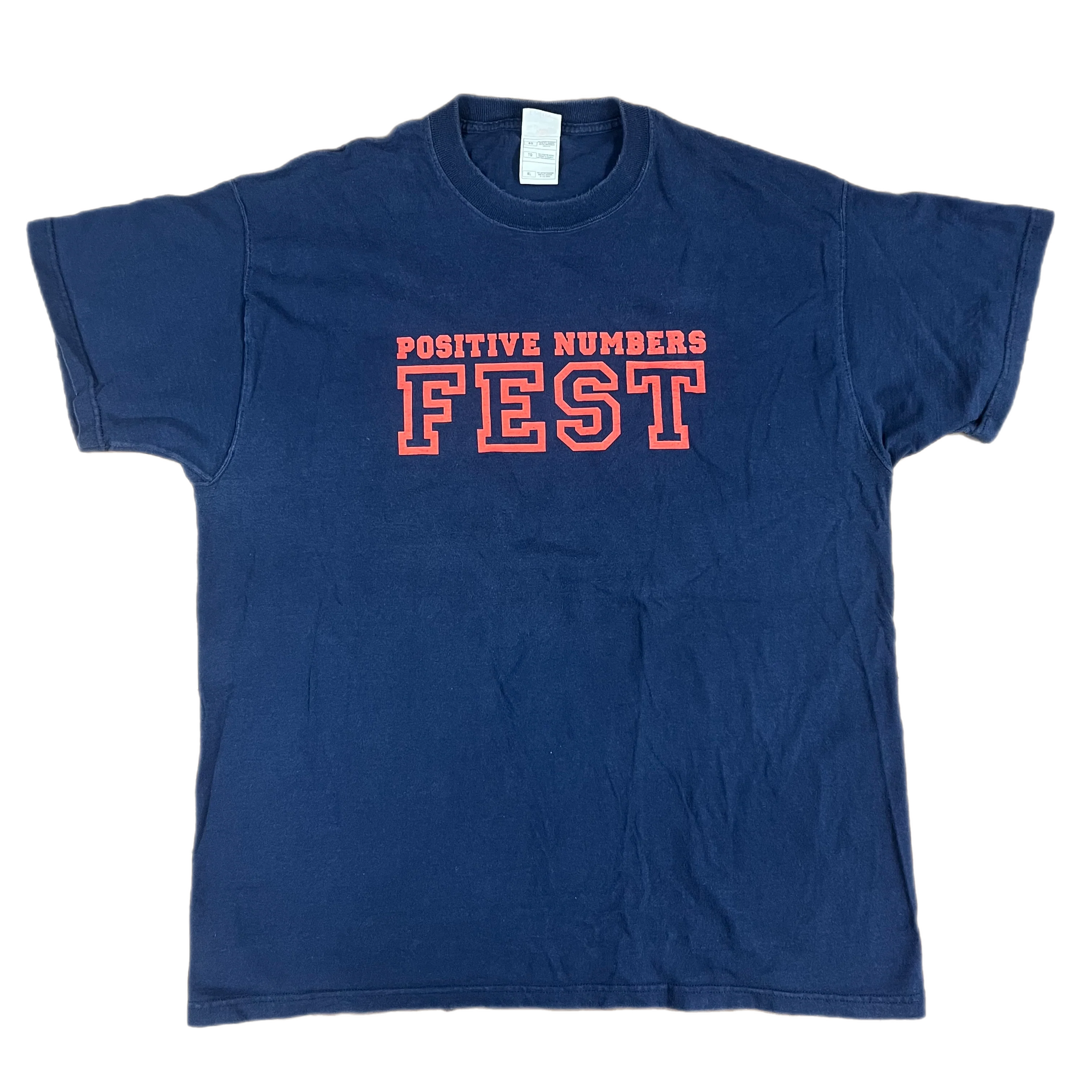 Vintage Positive Numbers Fest "2002" T-Shirt