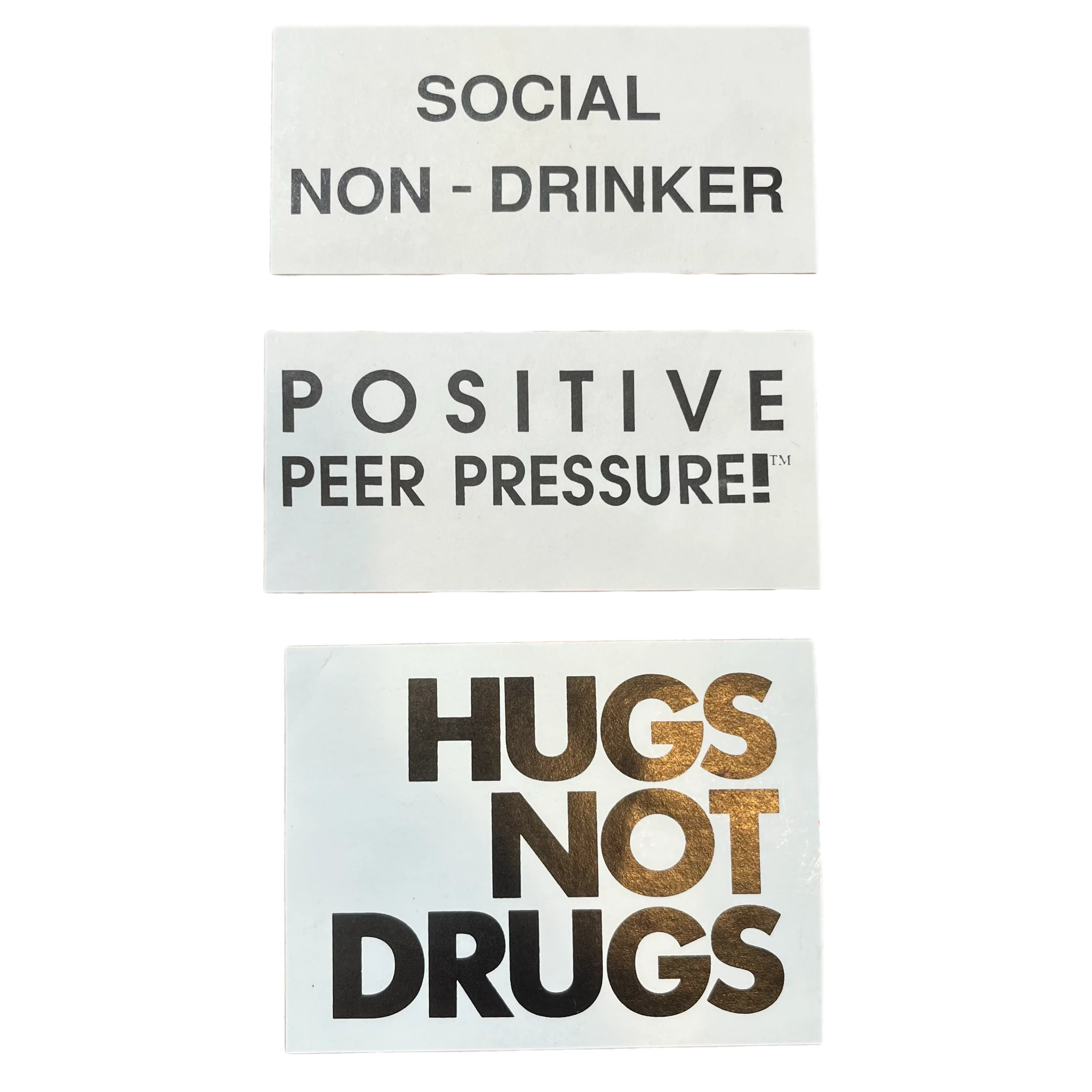 Vintage Positive Peer Pressure "PPP" Stickers