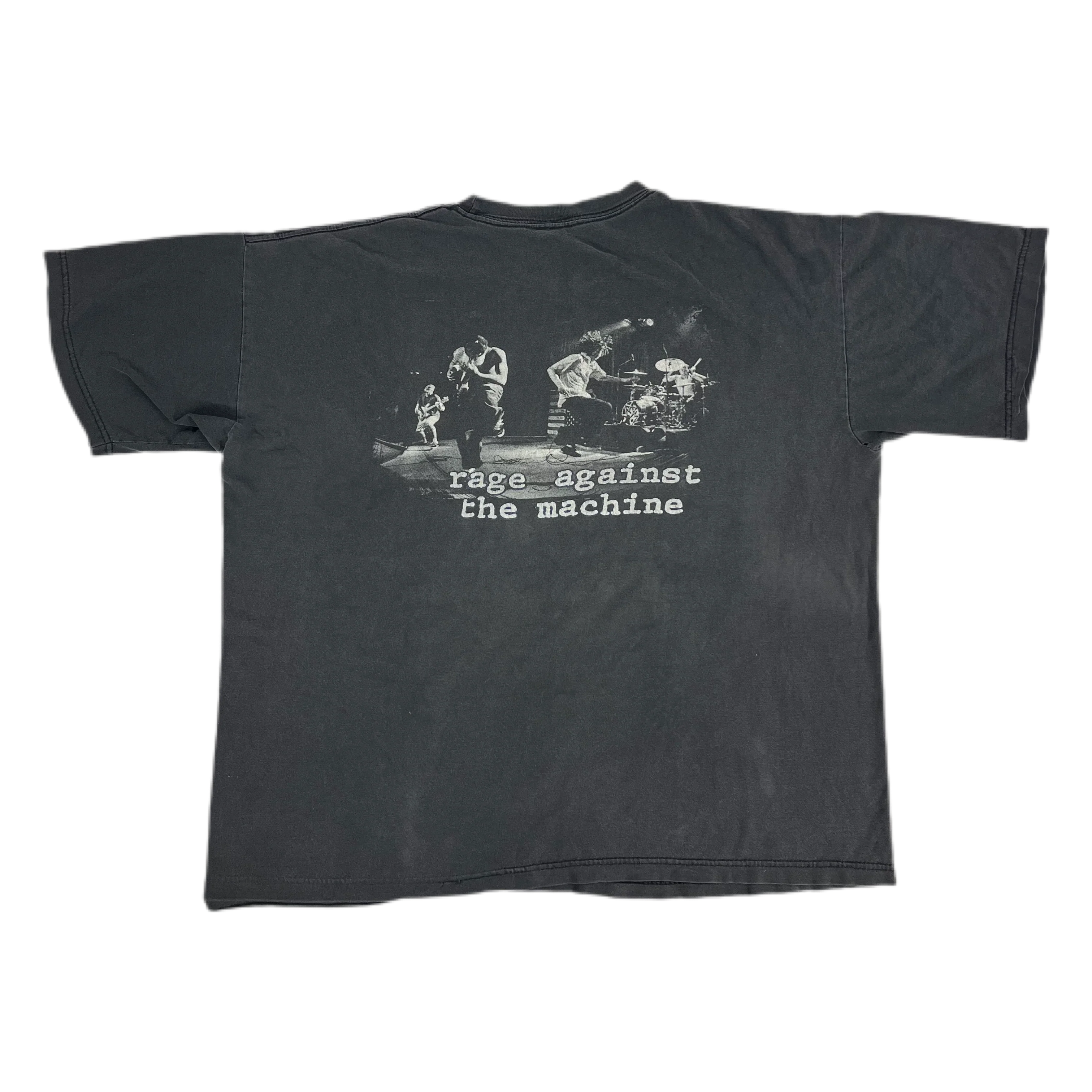 Vintage Rage Against The Machine "Live Photo" T-Shirt - Image 2