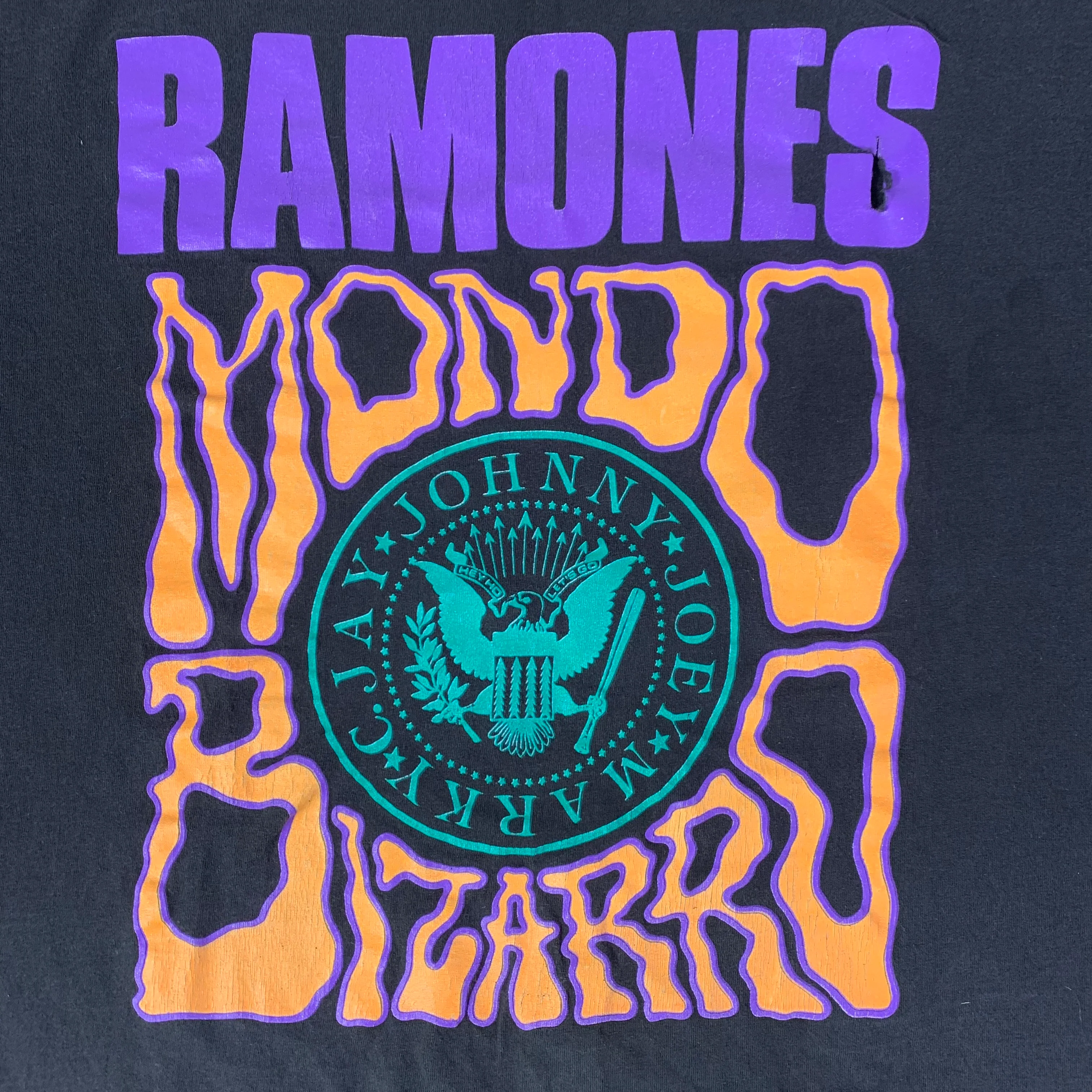 Vintage Ramones "Mondo Bizarro" T-Shirt - Image 3