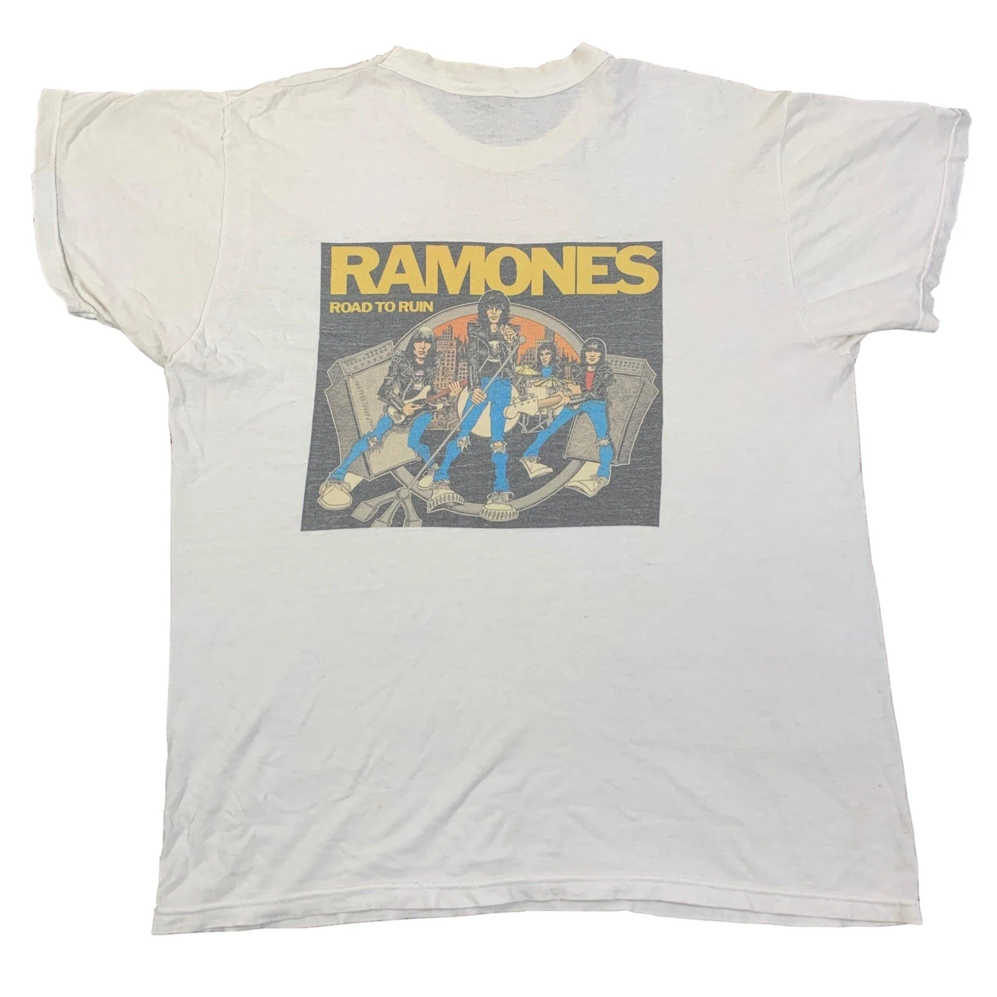 Vintage Ramones "Road To Ruin" T-Shirt - Image 3