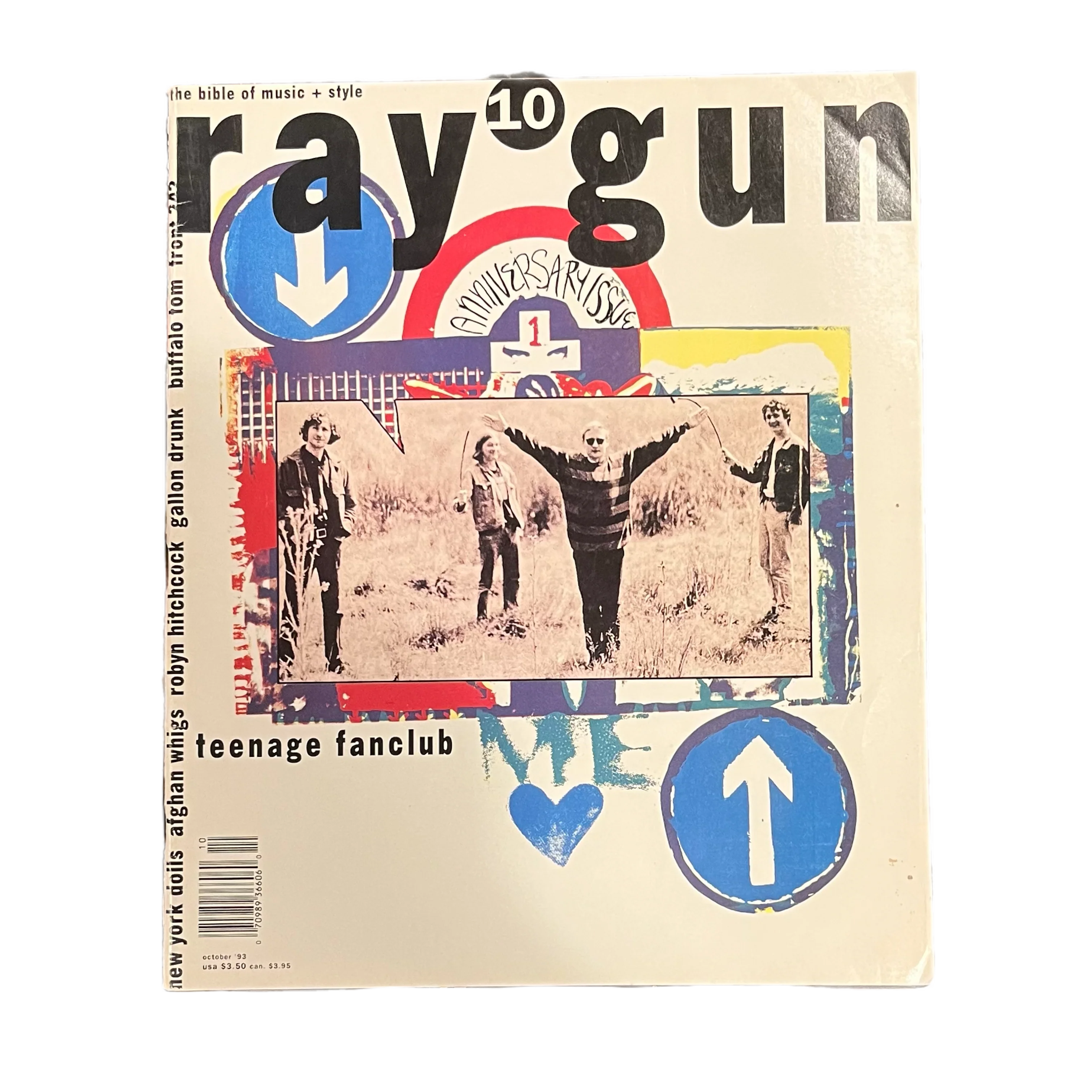 Vintage Ray Gun Magazine "Issue #10" Teenage Fanclub Cover