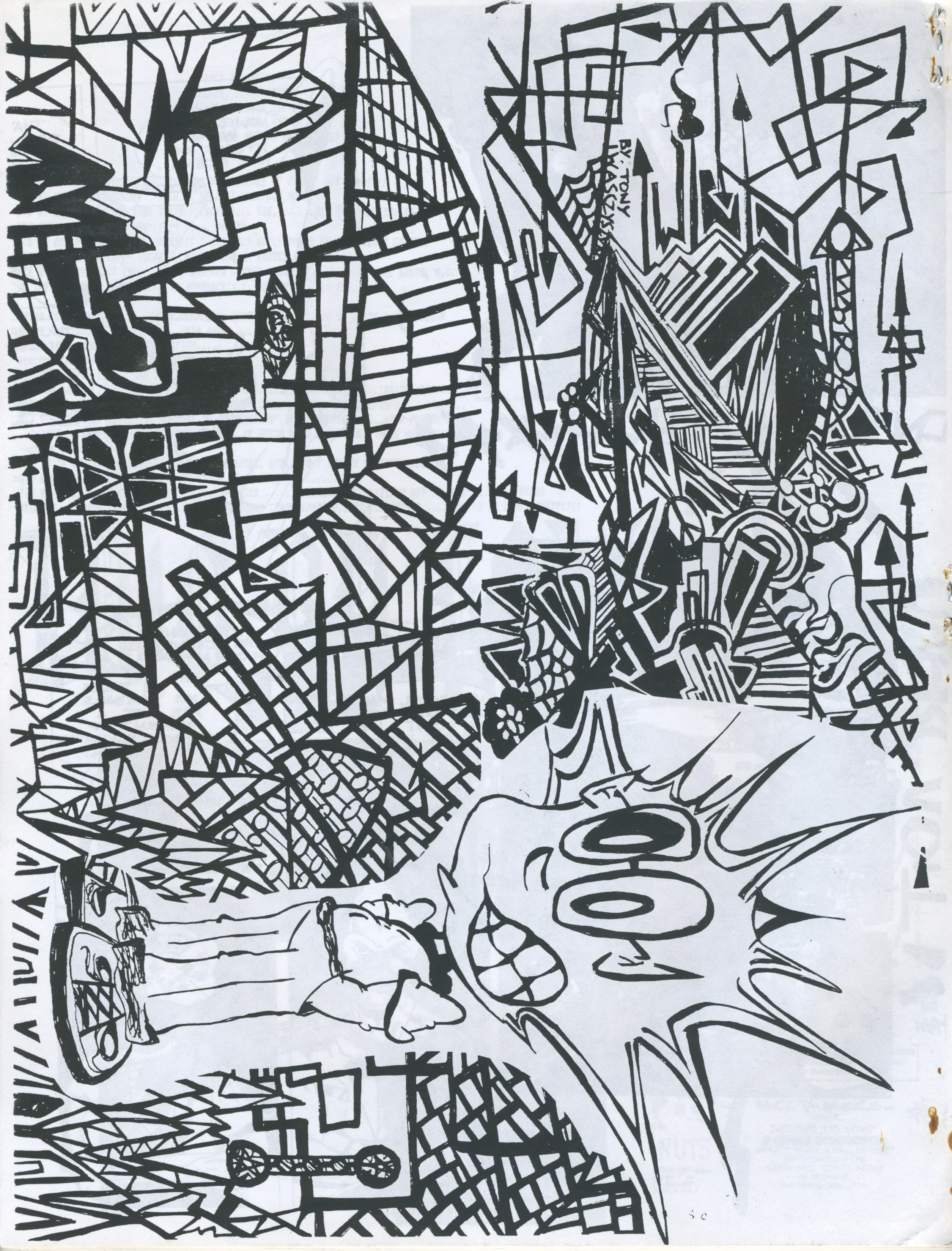 Vintage Relavance Fanzine Issue #3 "CTHC" Two By Four Madball - Image 2