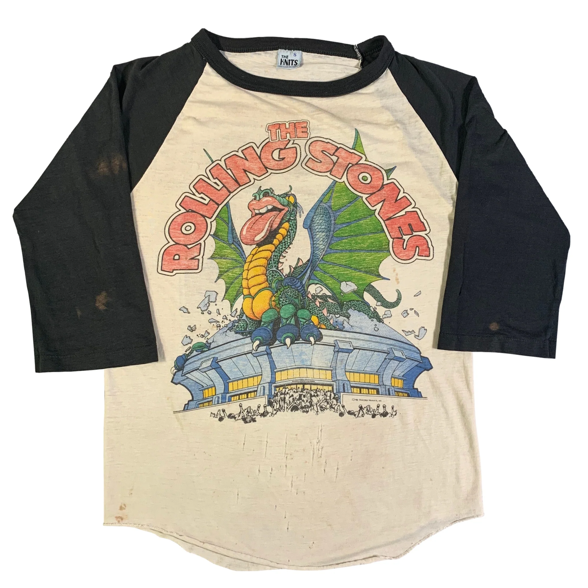 Vintage The Rolling Stones "81" Raglan