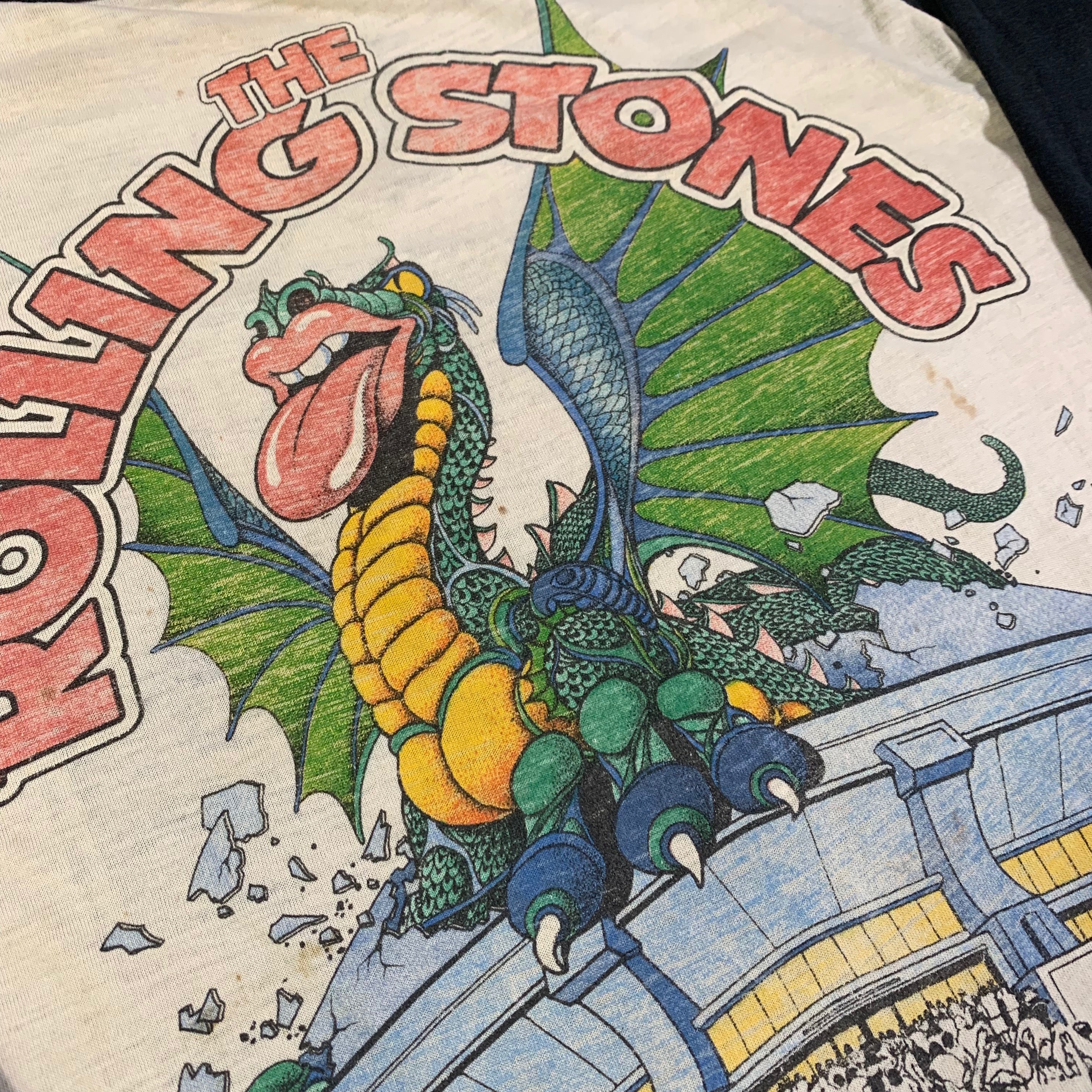 Vintage The Rolling Stones "81" Raglan - Image 4