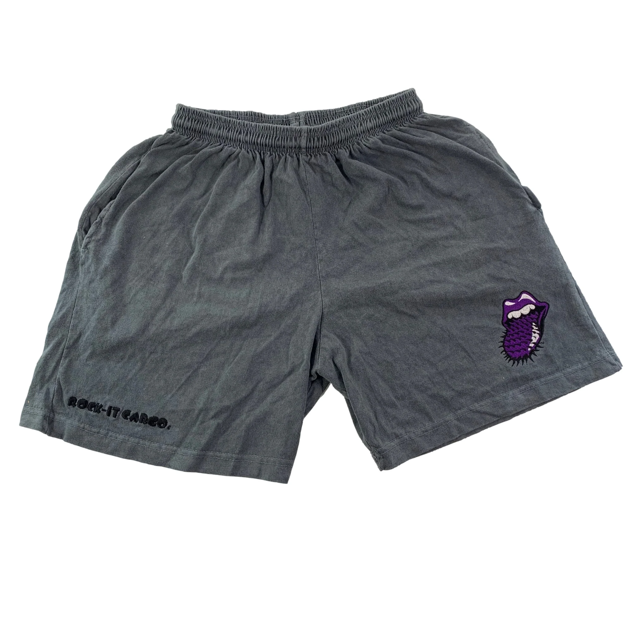 Vintage Rolling Stones "Crew Only" Dyed Shorts