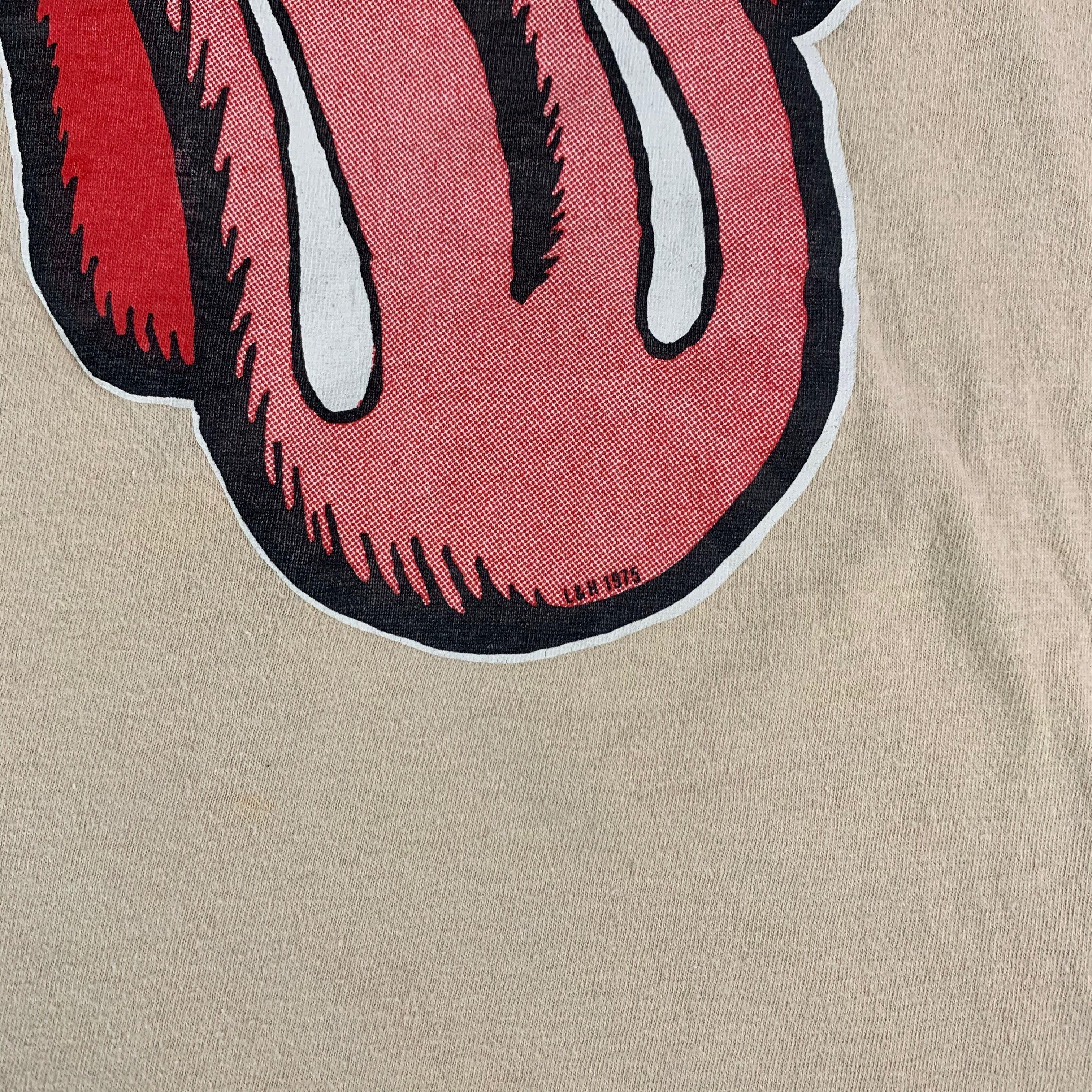 Vintage Rolling Stones "Tongue And Lips" T-Shirt - Image 2