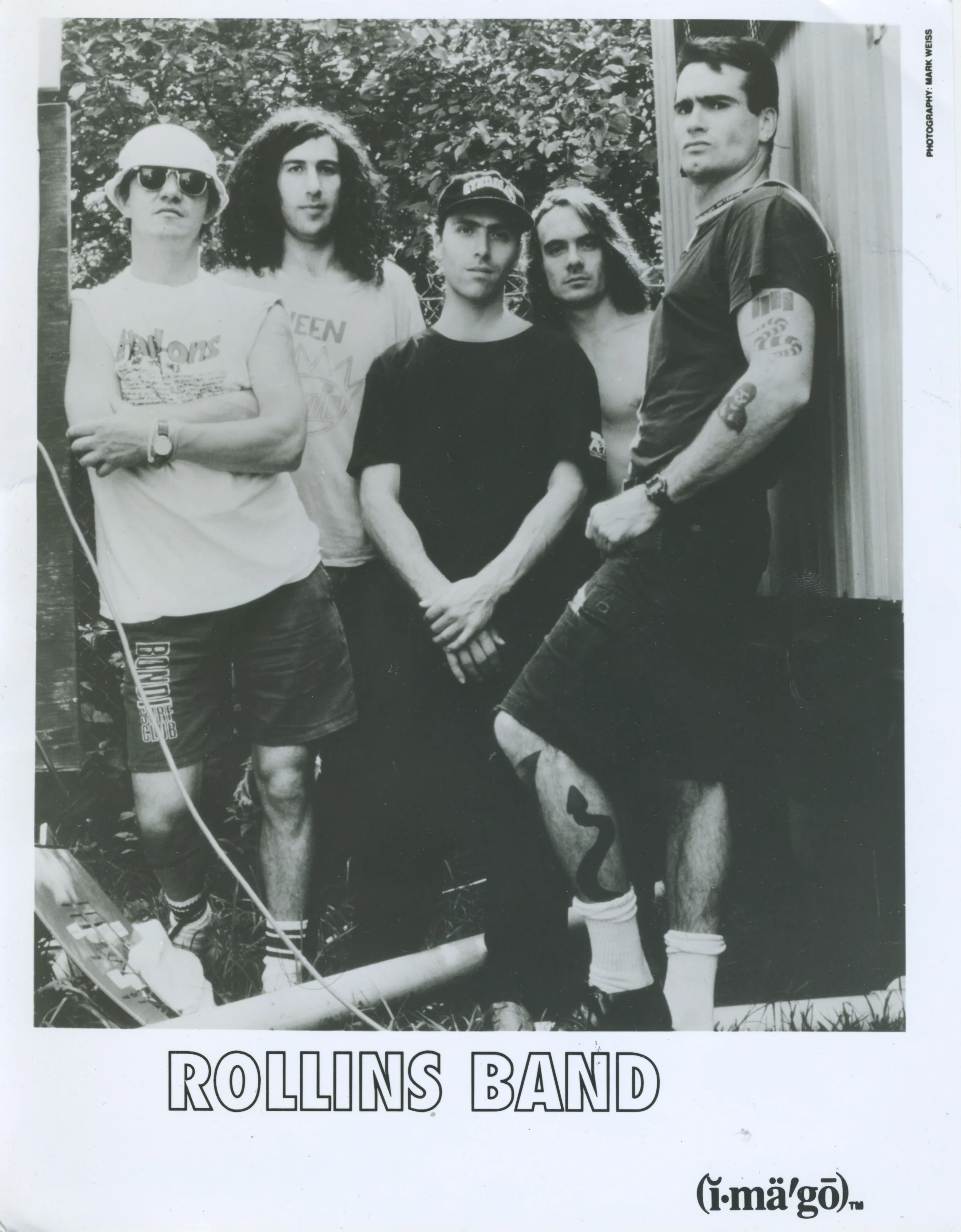 Vintage Rollins Band "Mark Weiss" Promotional Picture