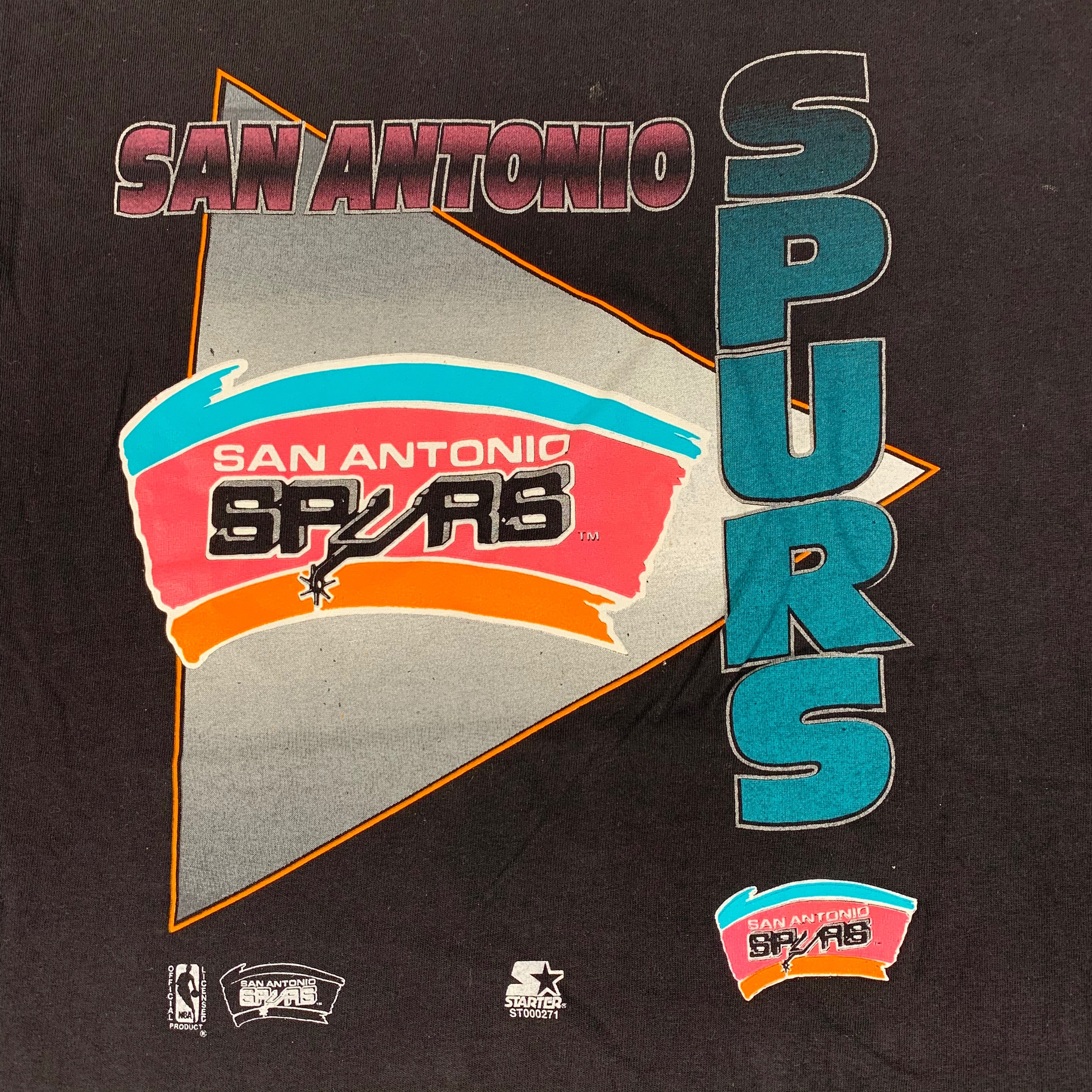 Vintage San Antonio Spurs "Starter" T-Shirt - Image 2