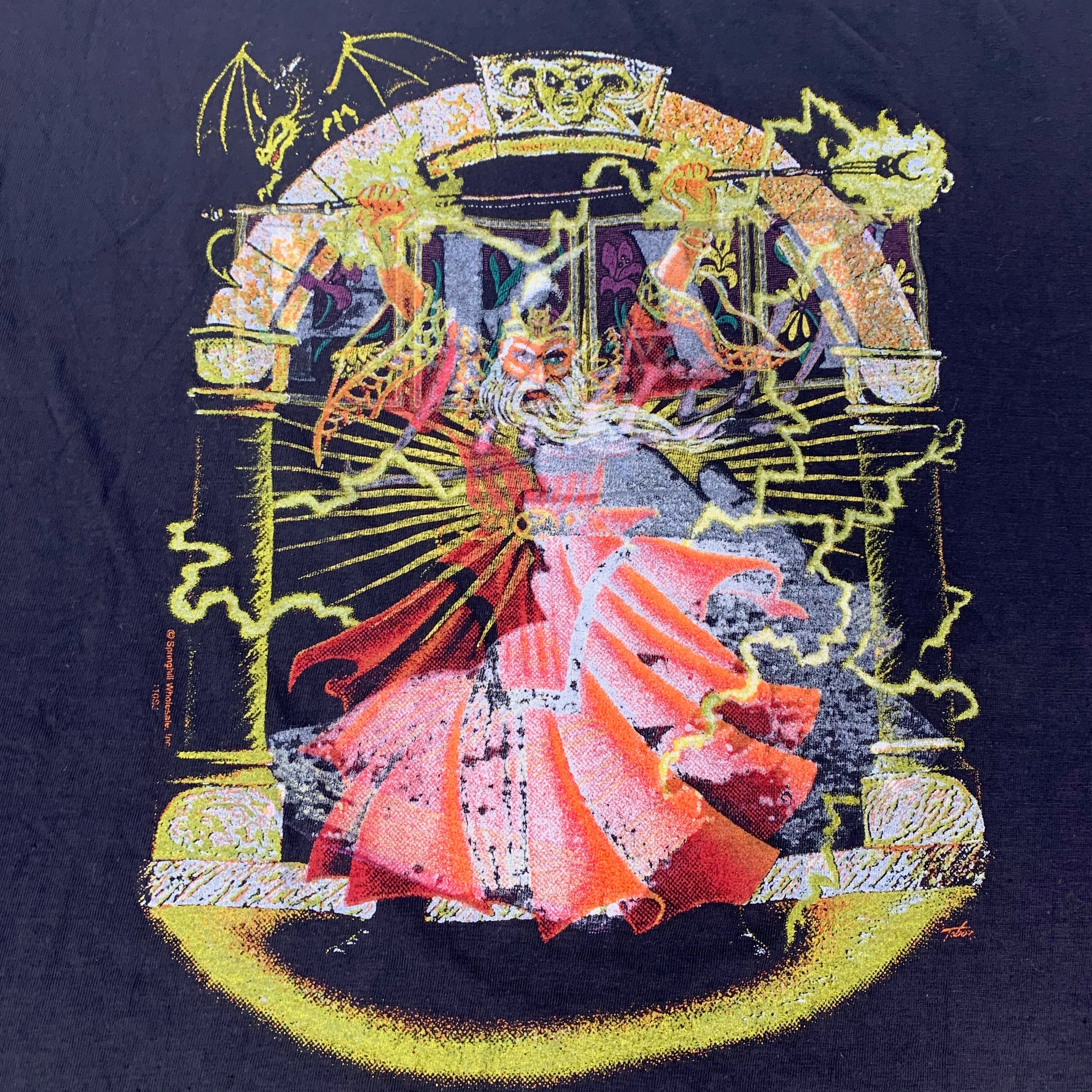 Vintage Sci-Fi "Wizard" T-Shirt - Image 2