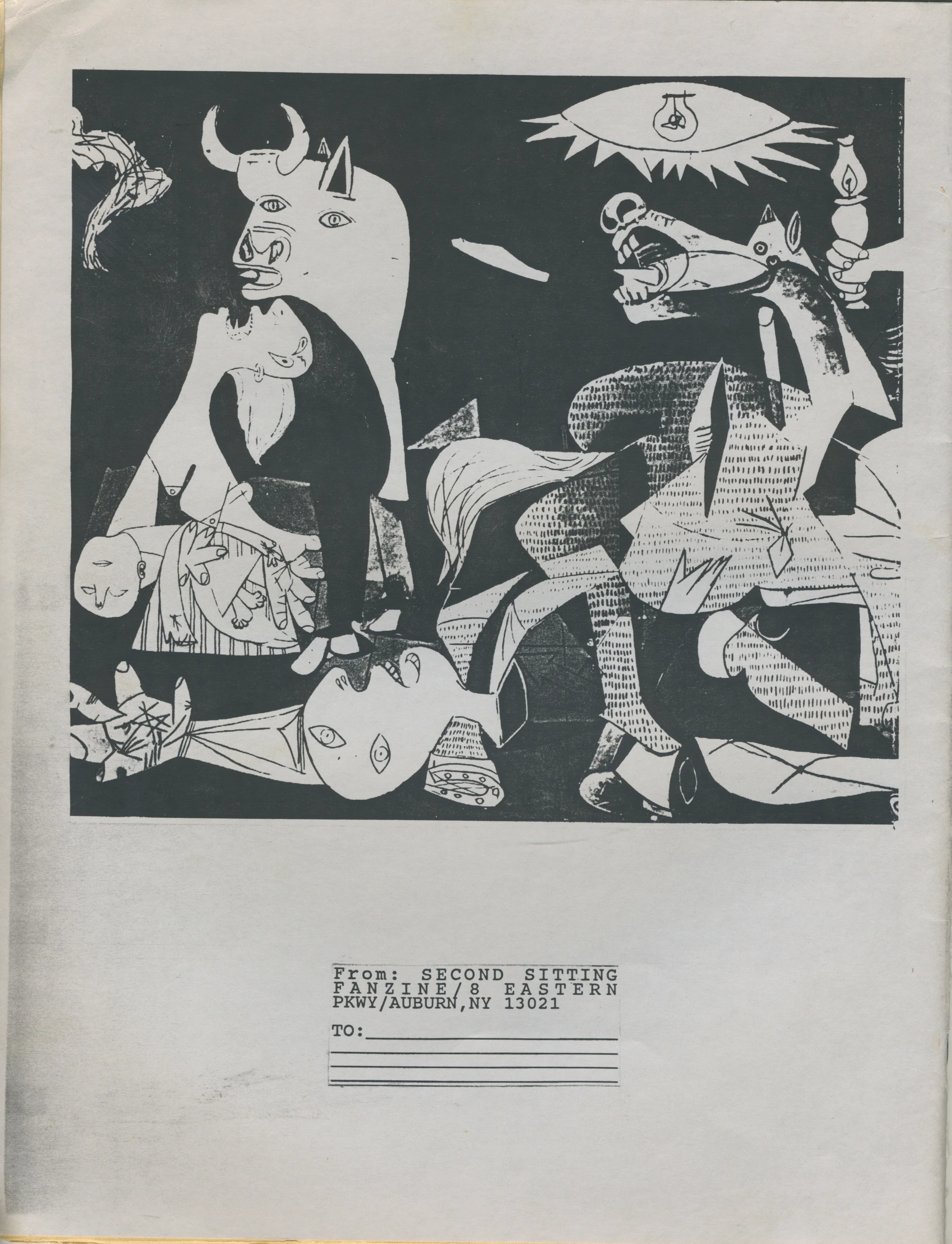 Vintage Second Sitting "Upstate NY Hardcore" Fanzine Issue #2 - Image 2