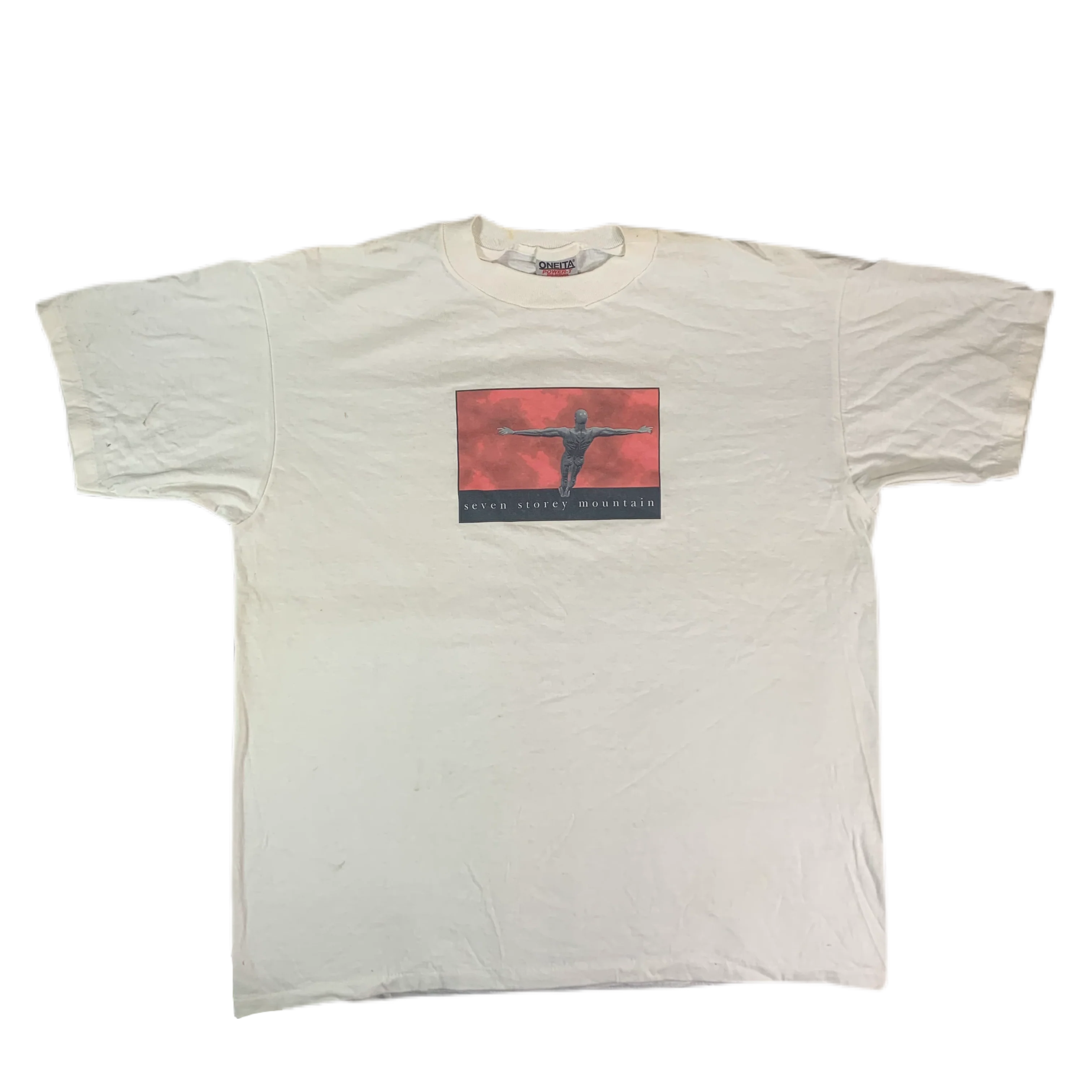 Vintage Seven Storey Mountain "Art Monk Construction" T-Shirt