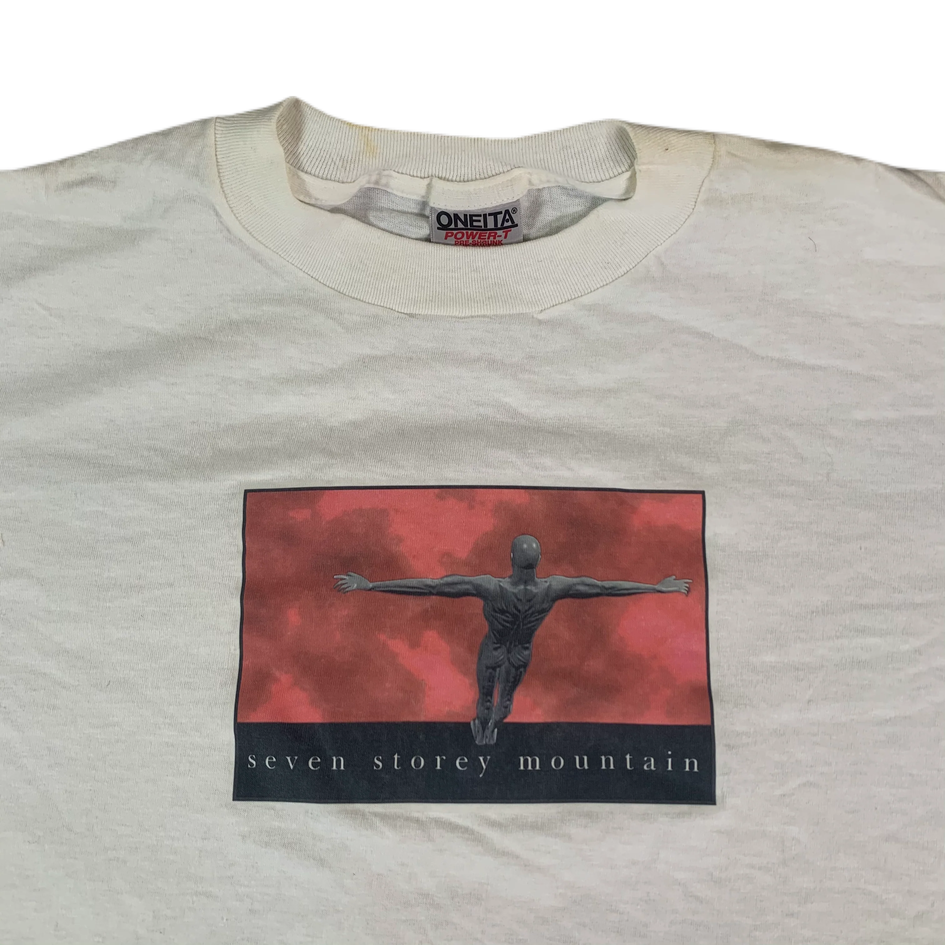 Vintage Seven Storey Mountain "Art Monk Construction" T-Shirt - Image 2
