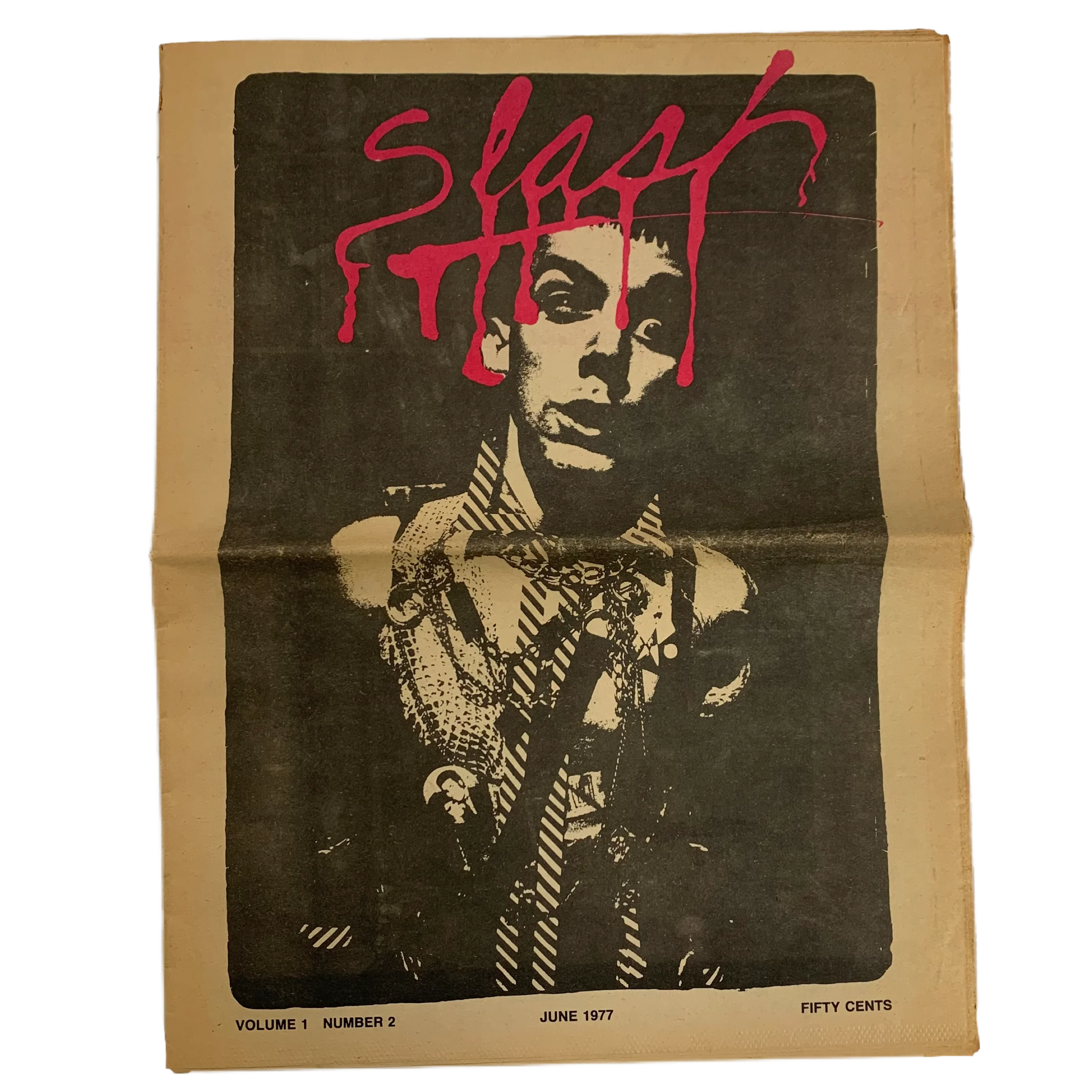 Vintage Slash Magazine "John Denney" Volume 1, Issue 2