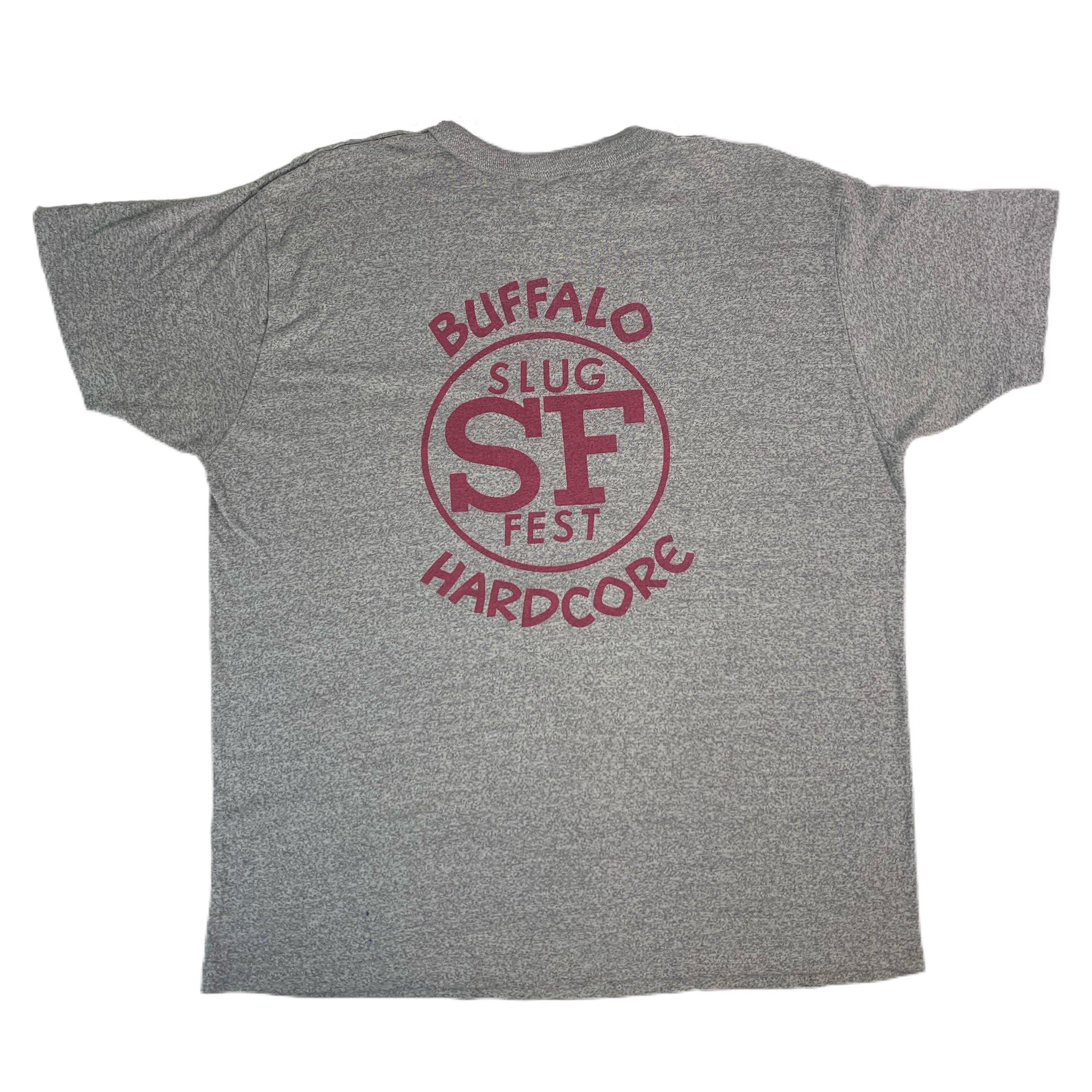 Vintage Slugfest "Cut Down To Size" T-Shirt - Image 2
