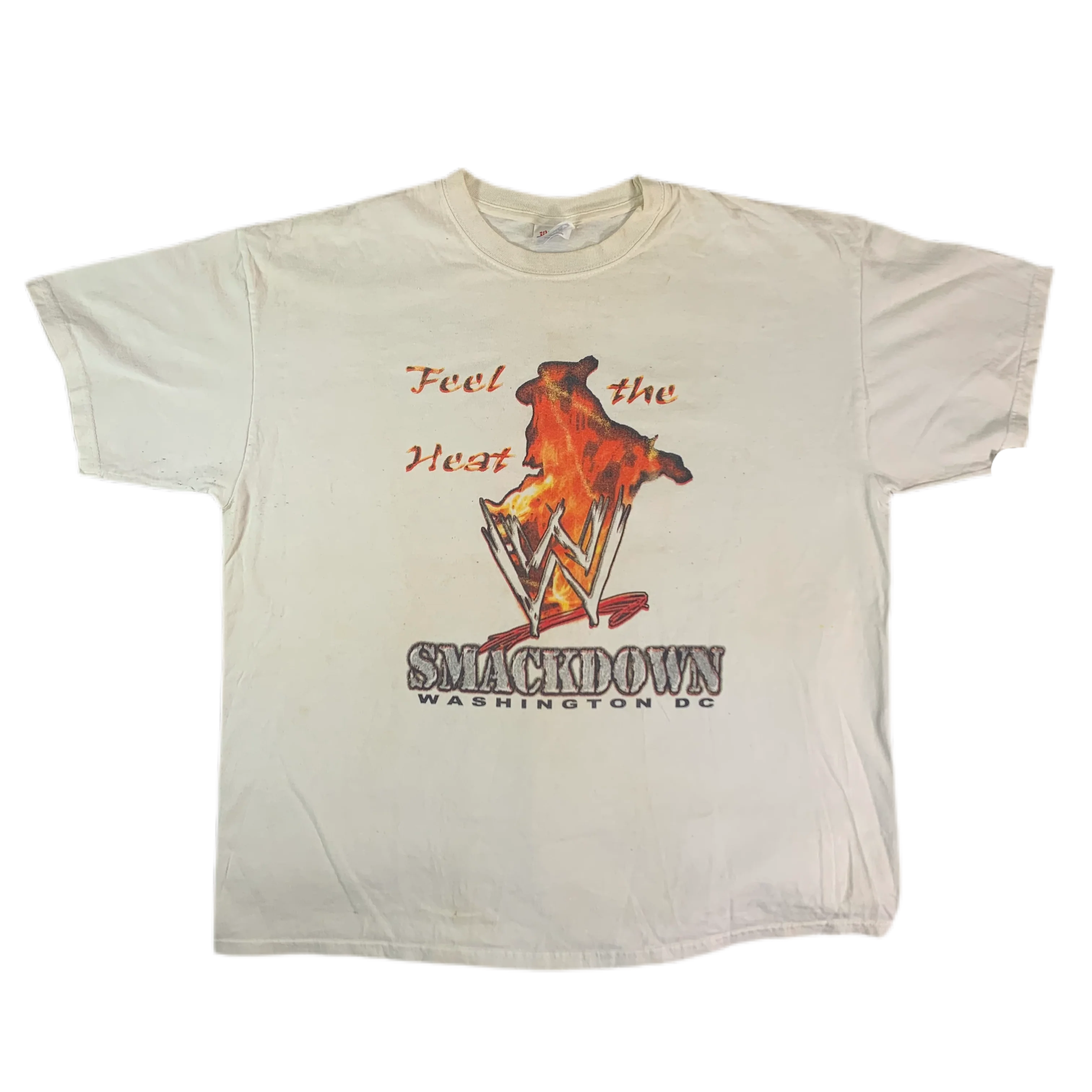 Vintage Smackdown Washington D.C. "Feel The Heat" T-Shirt