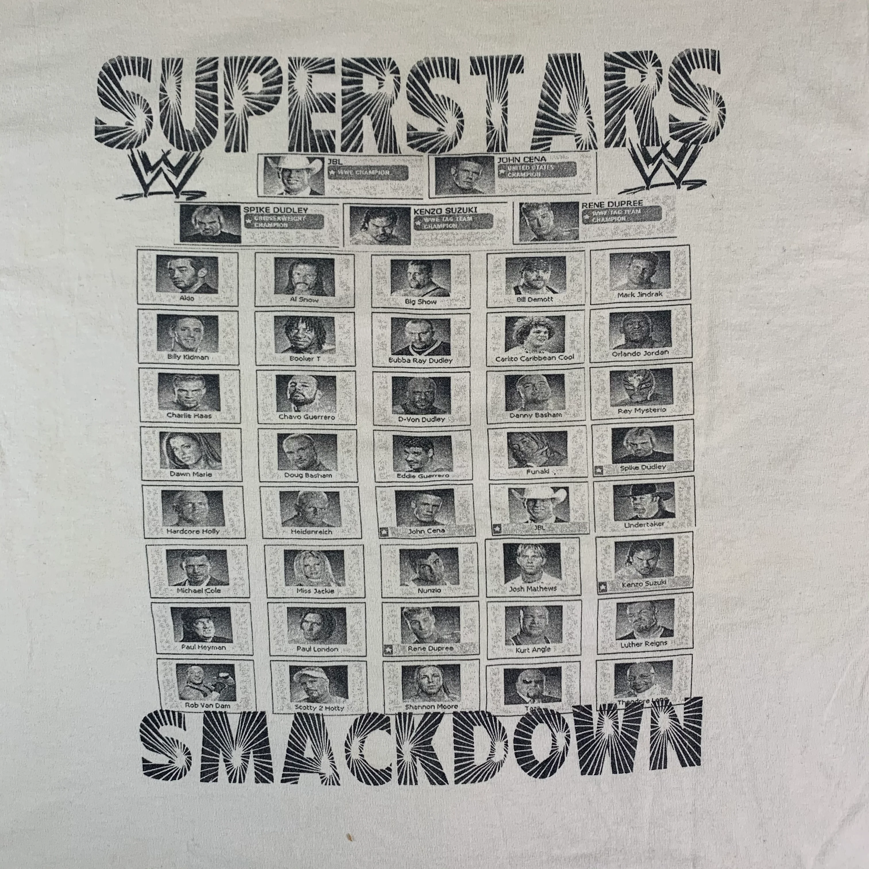 Vintage Smackdown Washington D.C. "Feel The Heat" T-Shirt - Image 4