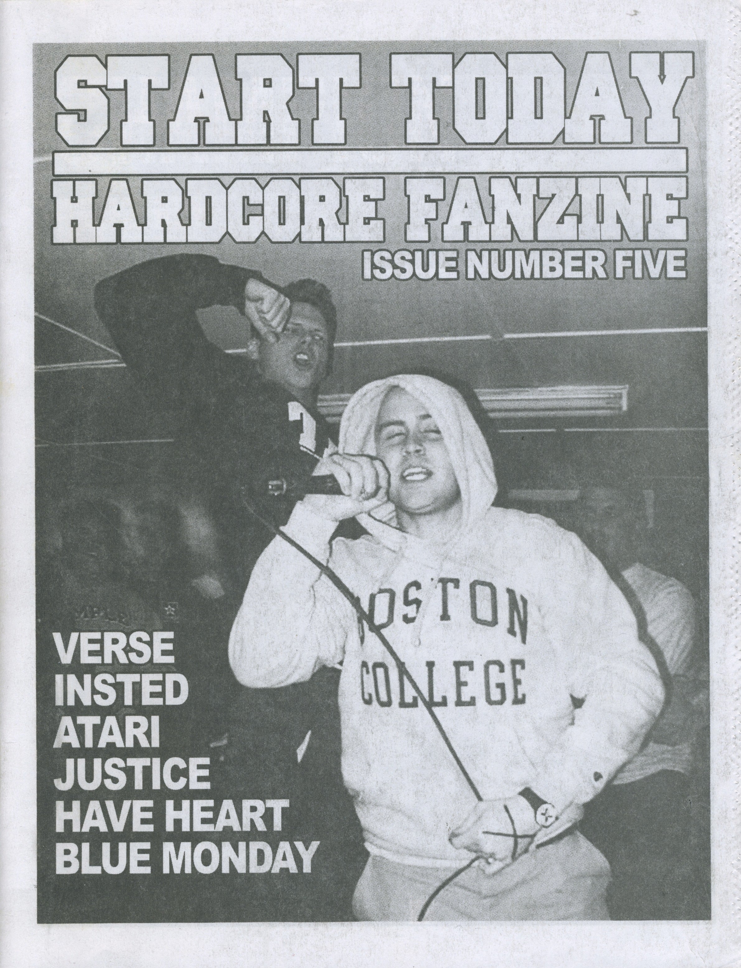Vintage Start Today "Hardcore" Fanzine Issue #5