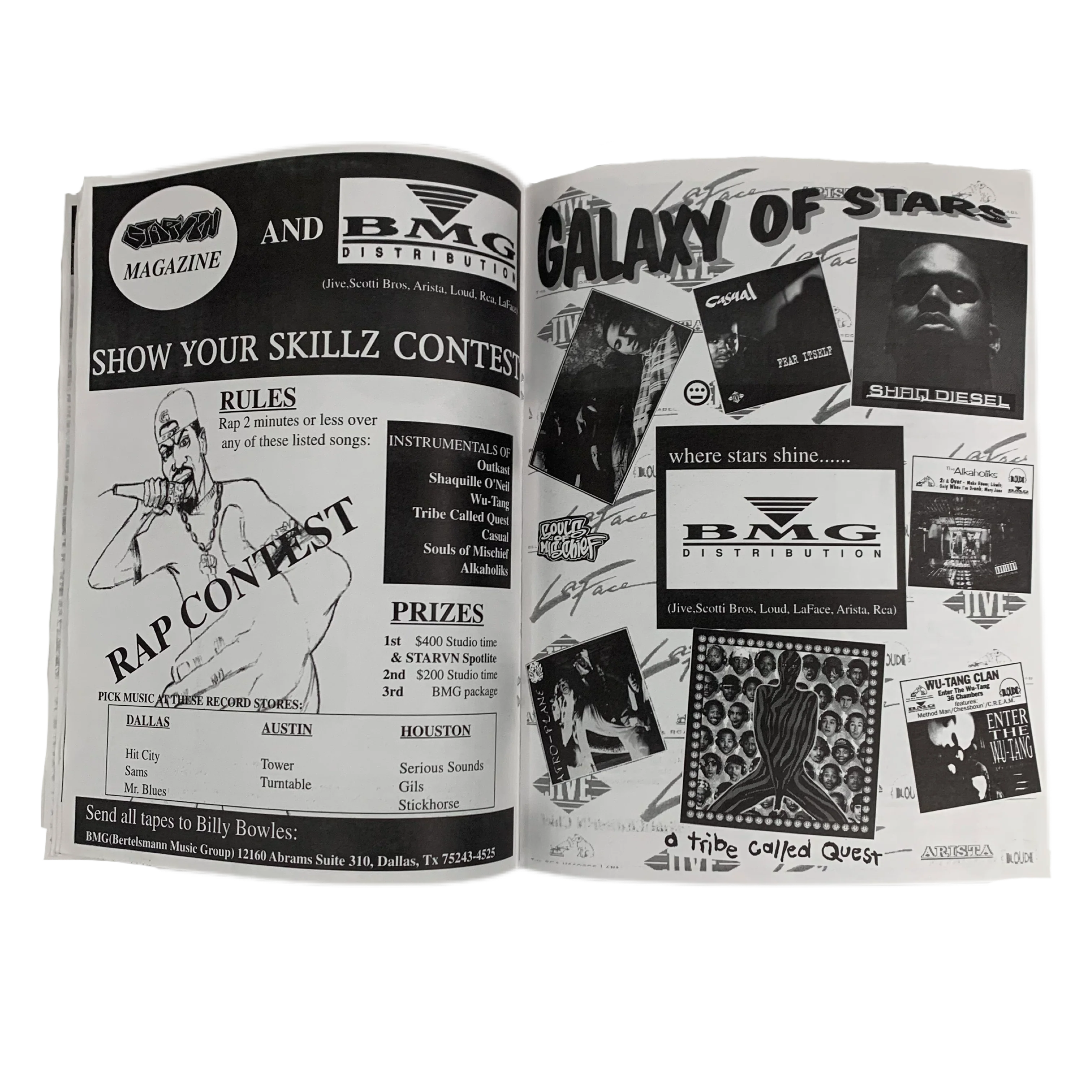 Vintage Starvyn "Vol. 1 Issue 4" Texas Underground Zine - Image 3