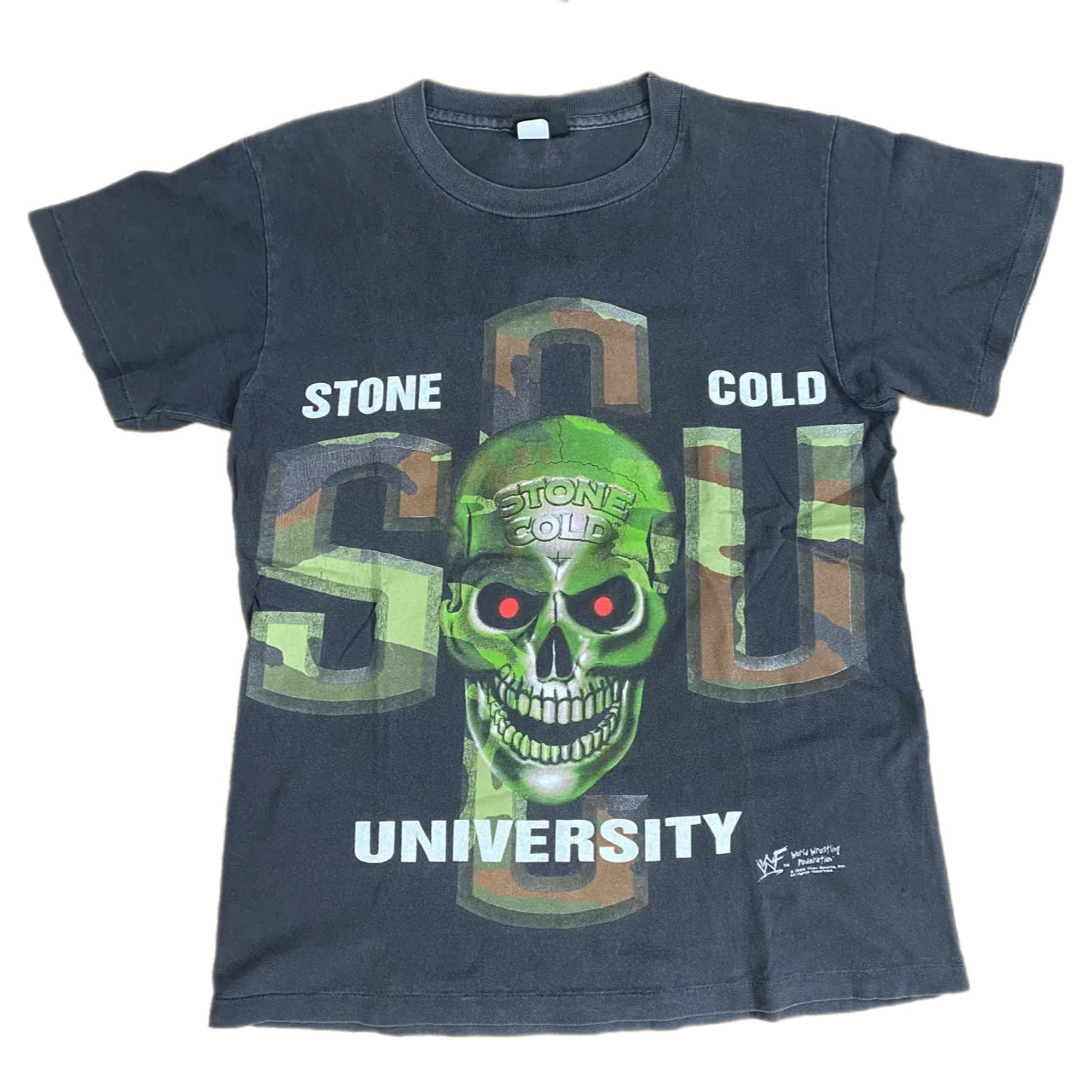 Vintage Stone Cold "Stone Cold University" WWF T-Shirt