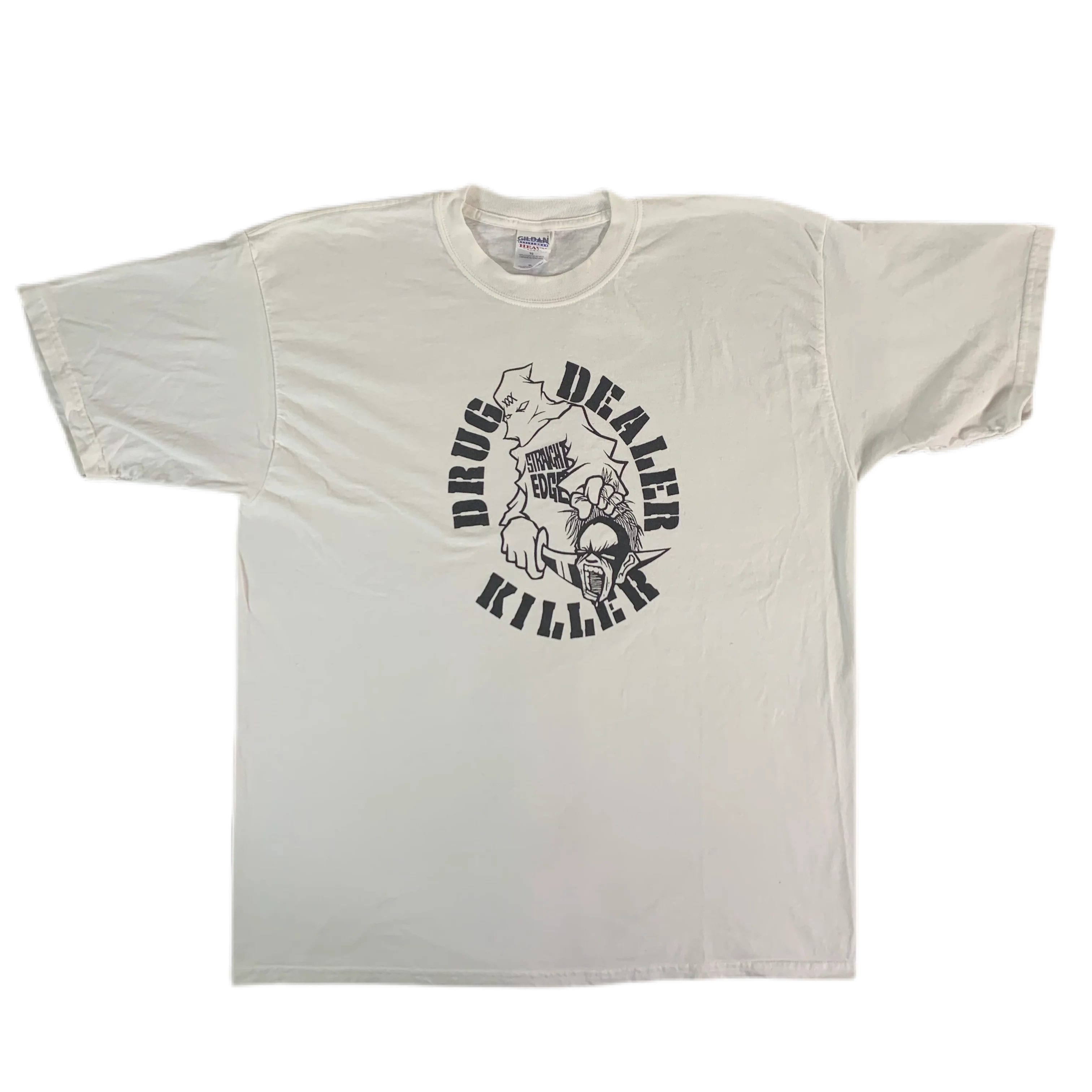 Vintage Straight Edge "Drug Dealer Killer" T-Shirt