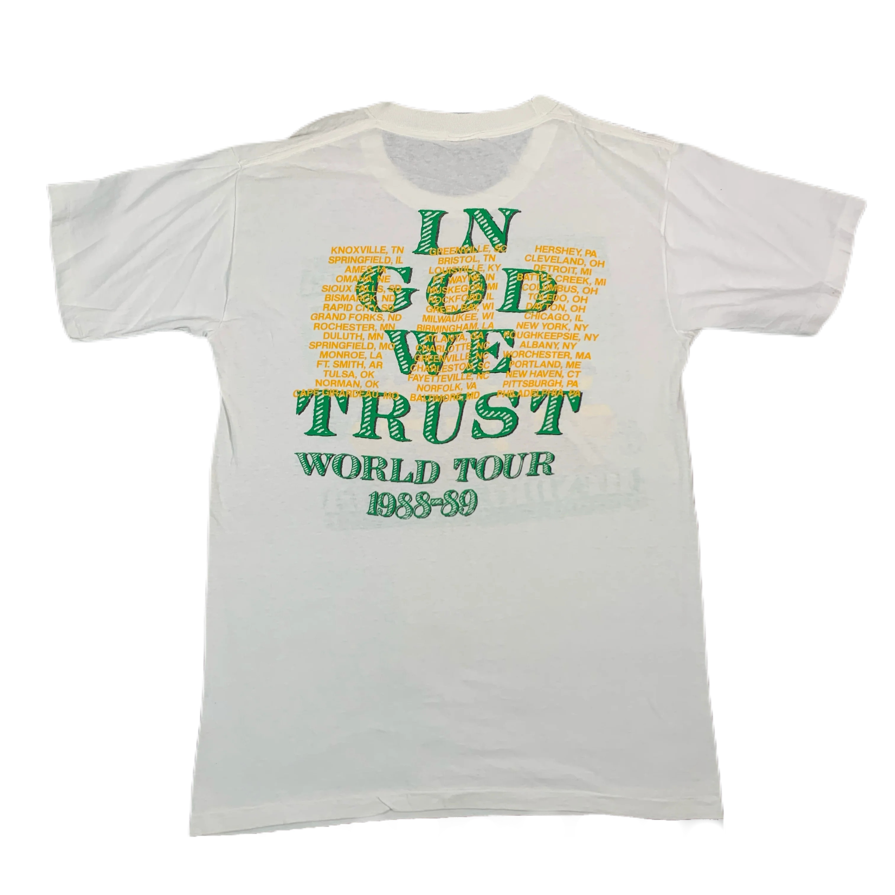 Vintage Stryper “In God We Trust” T-Shirt - Image 2
