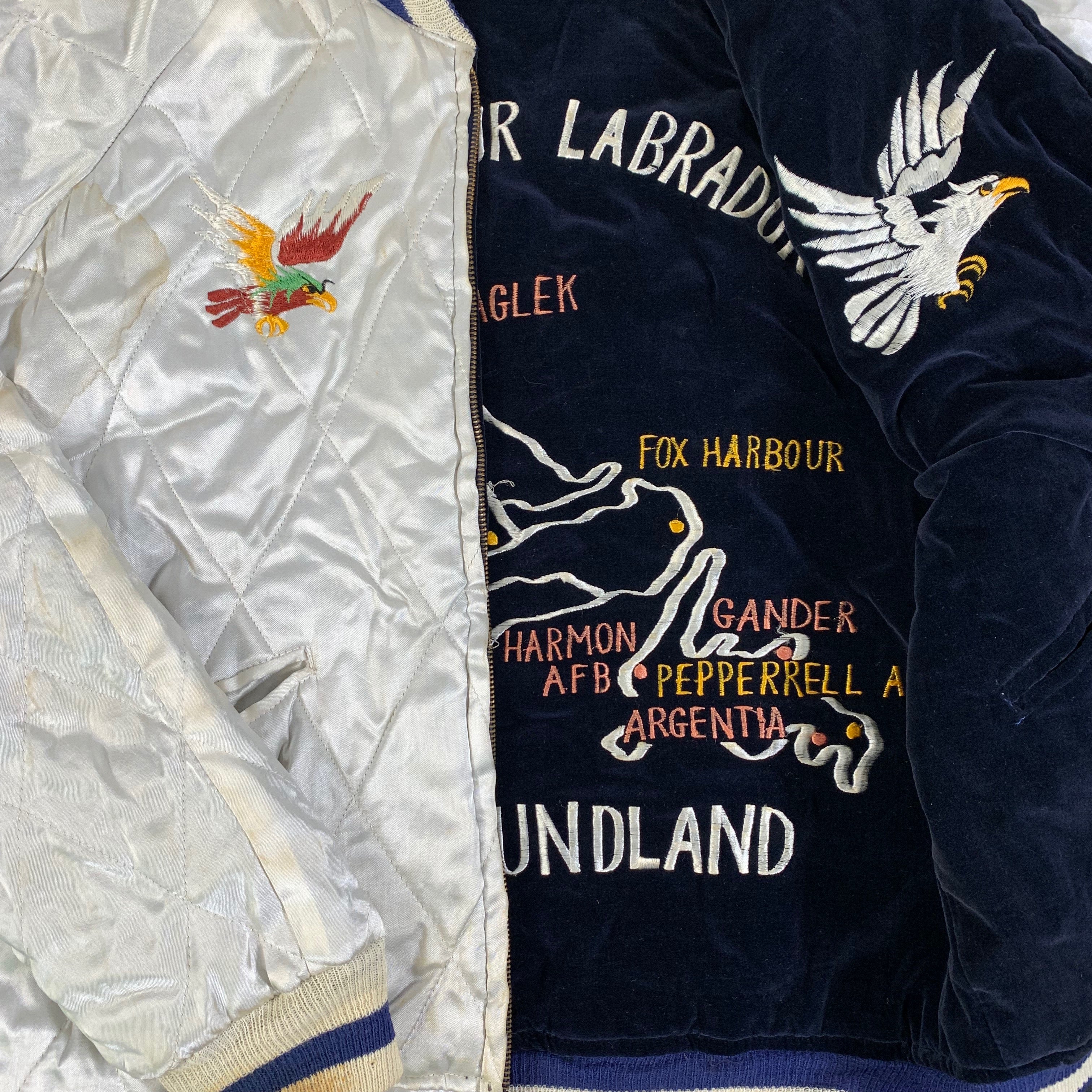Vintage Reversible "Fox Harbour" Sukajan Jacket - Image 23