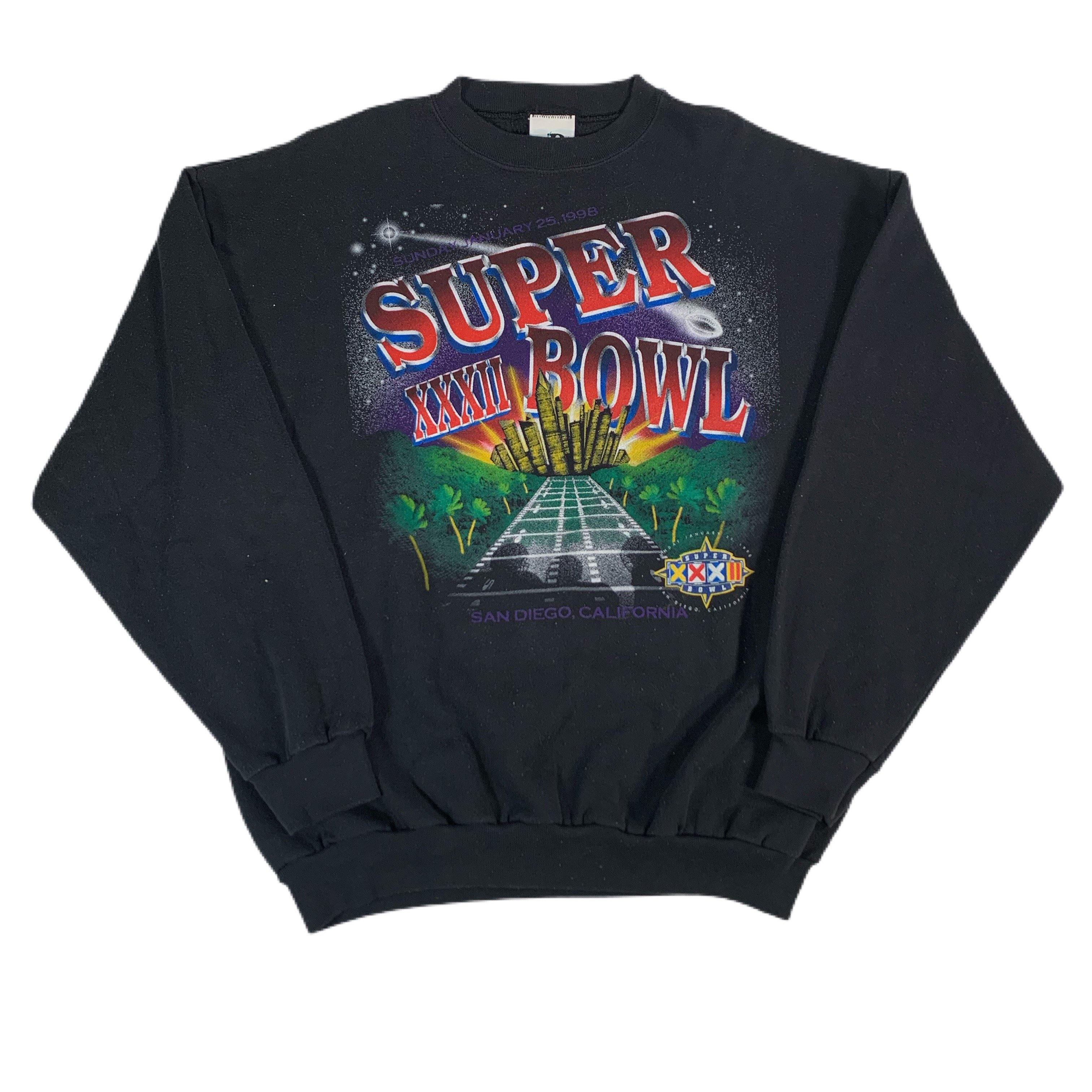 Vintage Super Bowl "1998" Crewneck Sweatshirt