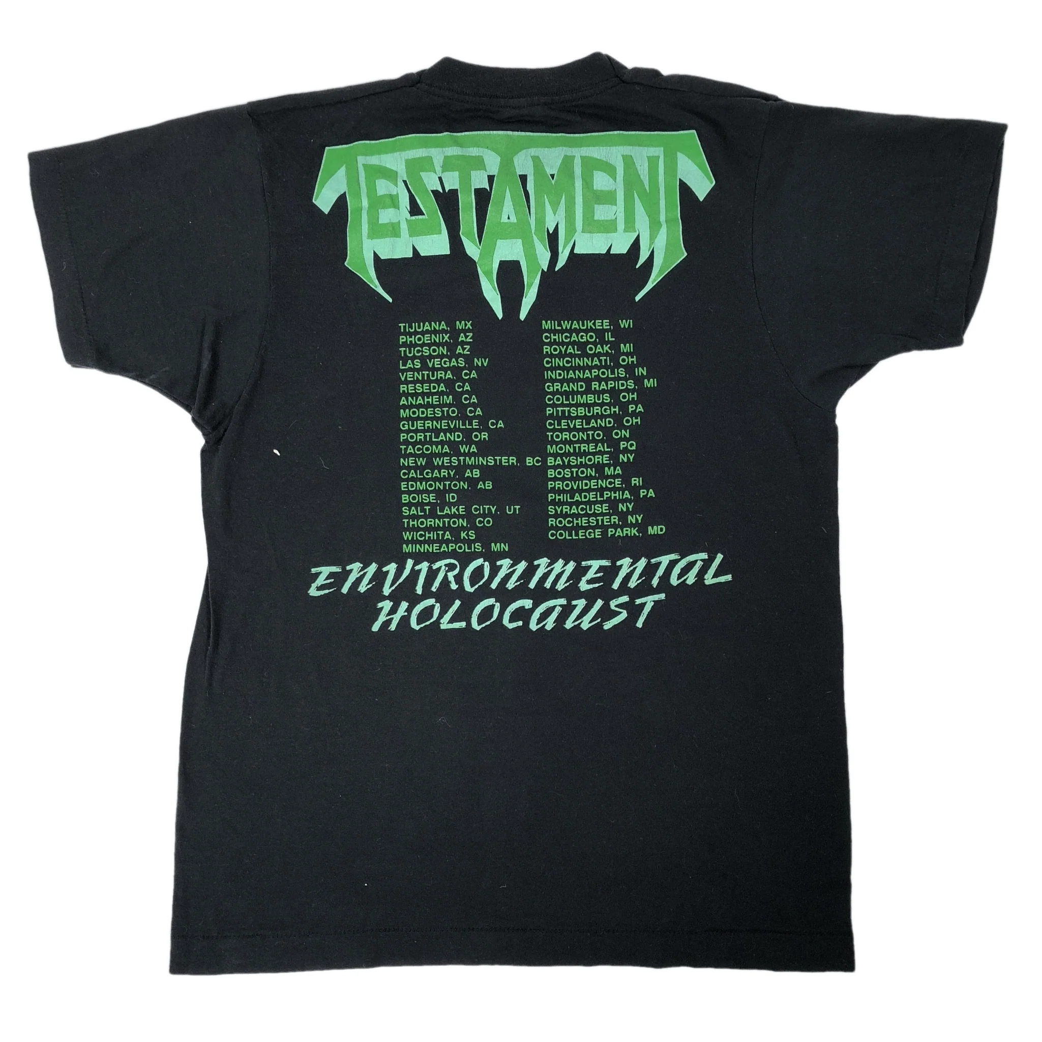 Vintage Testament "Greenhouse Effect" T-Shirt - Image 3