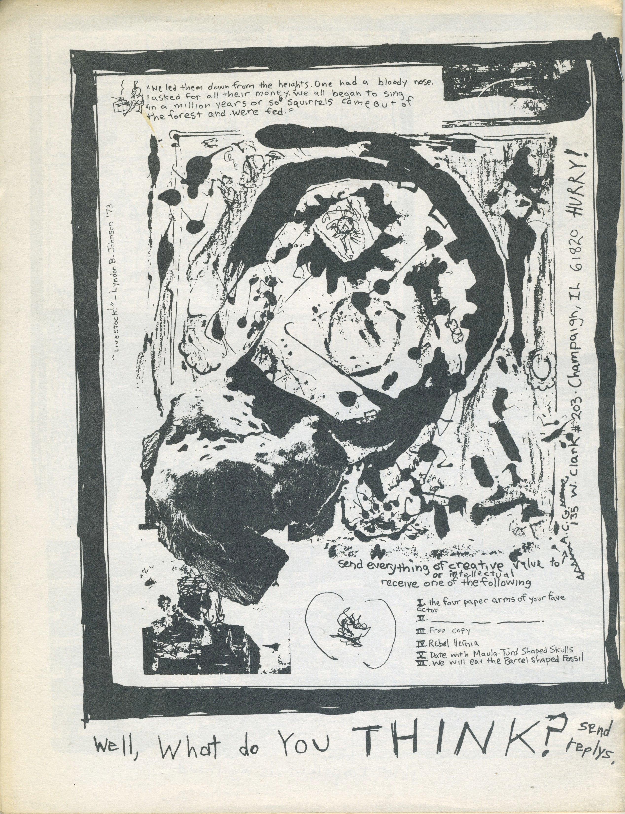 Vintage The A.C. Gazette Issue #6 "Multi-Arts" Zine - Image 2