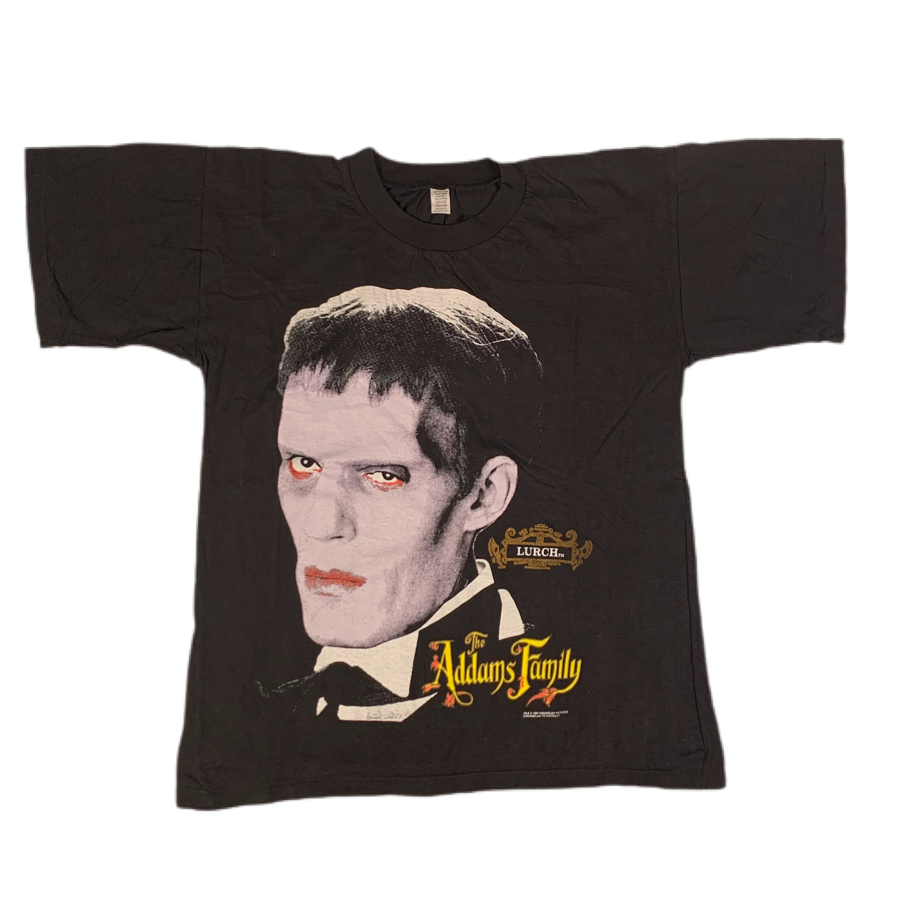 Vintage The Addams Family "Lurch" Paramount Pictures Promotional T-Shirt