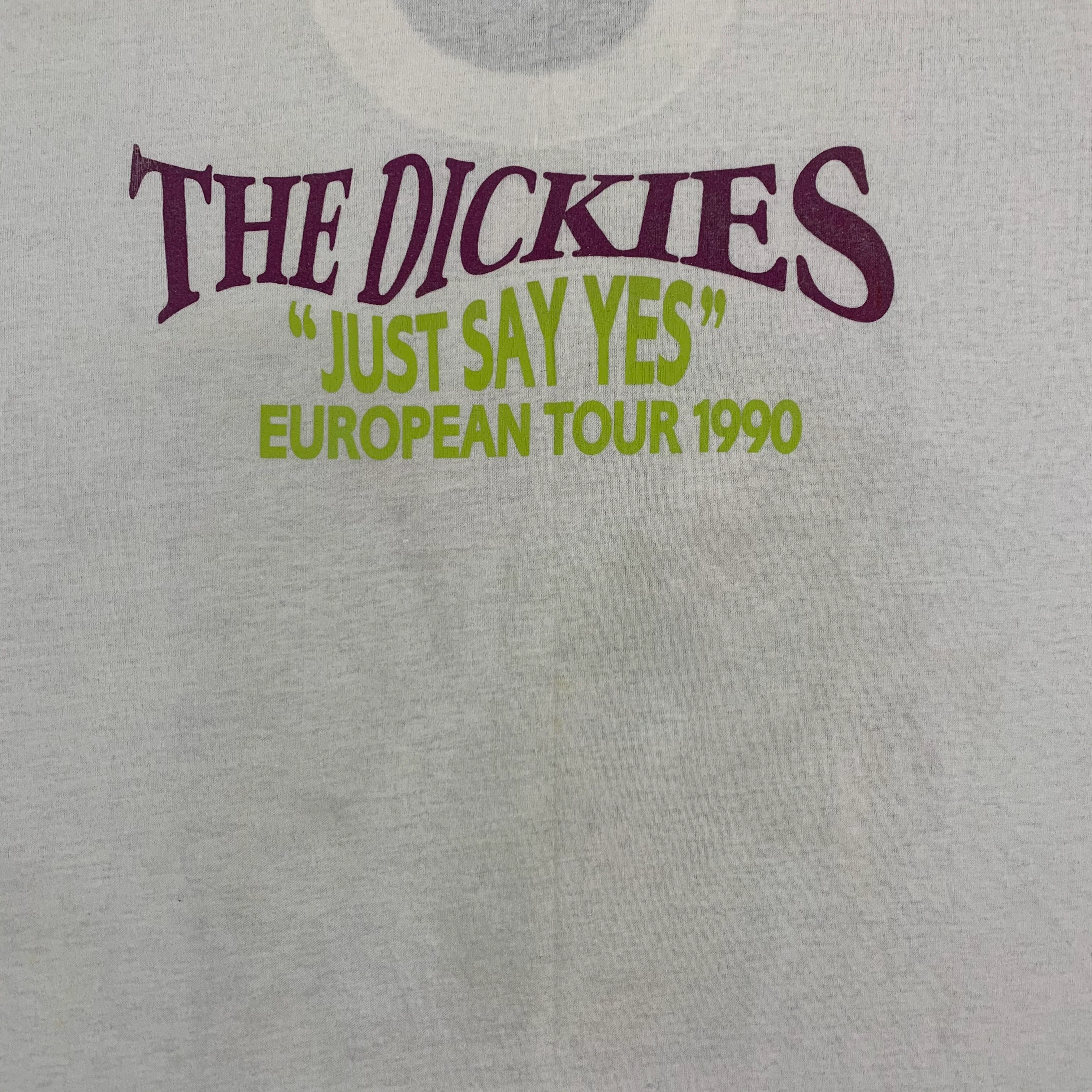 Vintage The Dickies "Just Say Yes" T-Shirt - Image 3