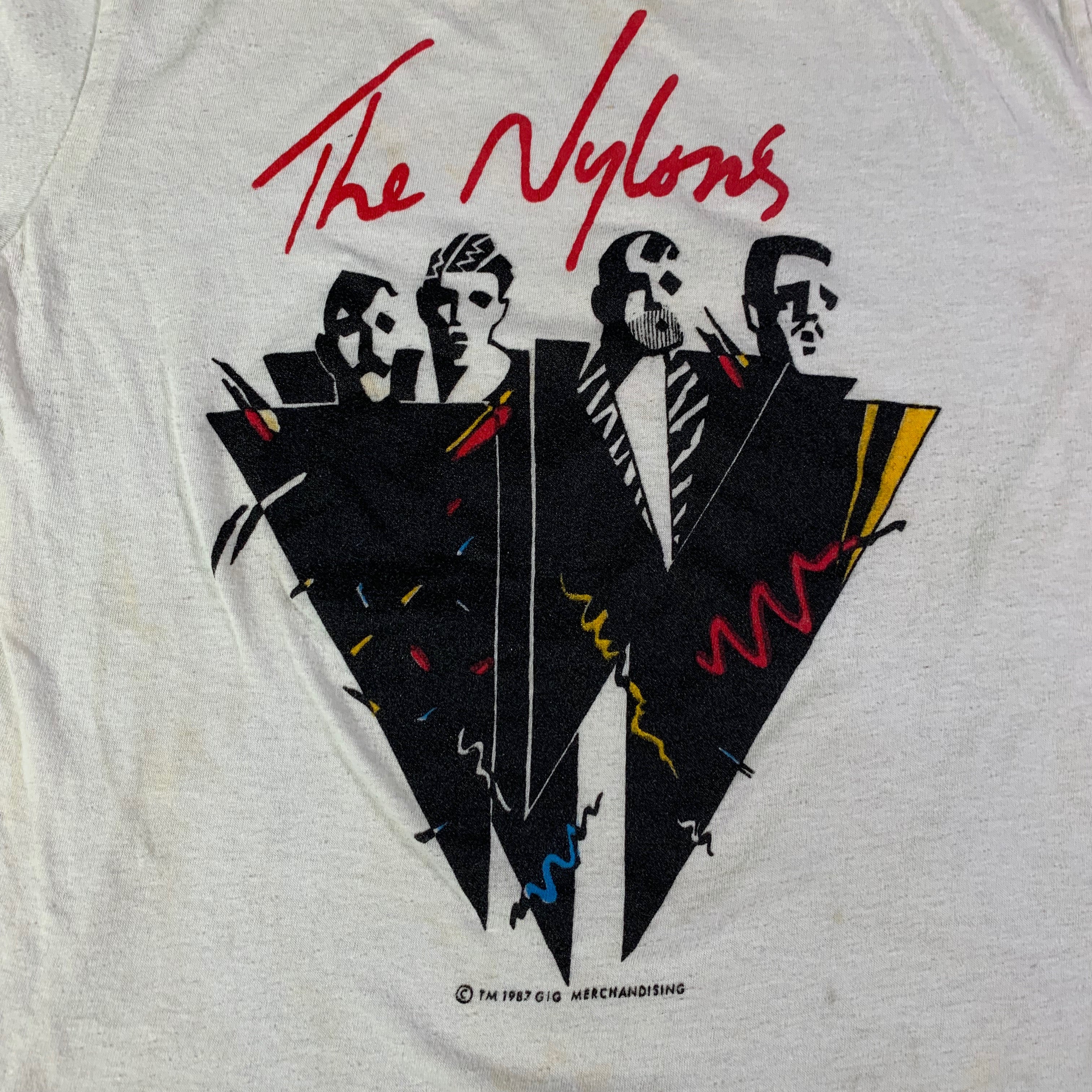 Vintage The Nylons "Happy Together" T-Shirt - Image 2