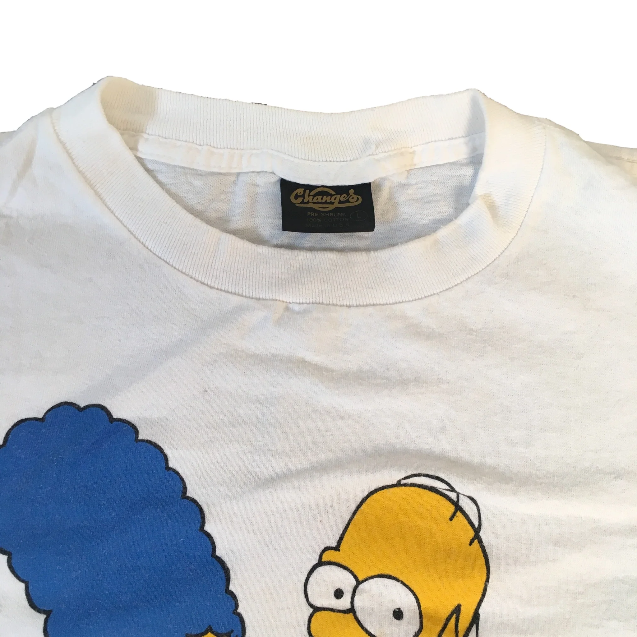 Vintage The Simpsons "Family Photo" T-Shirt - Image 5