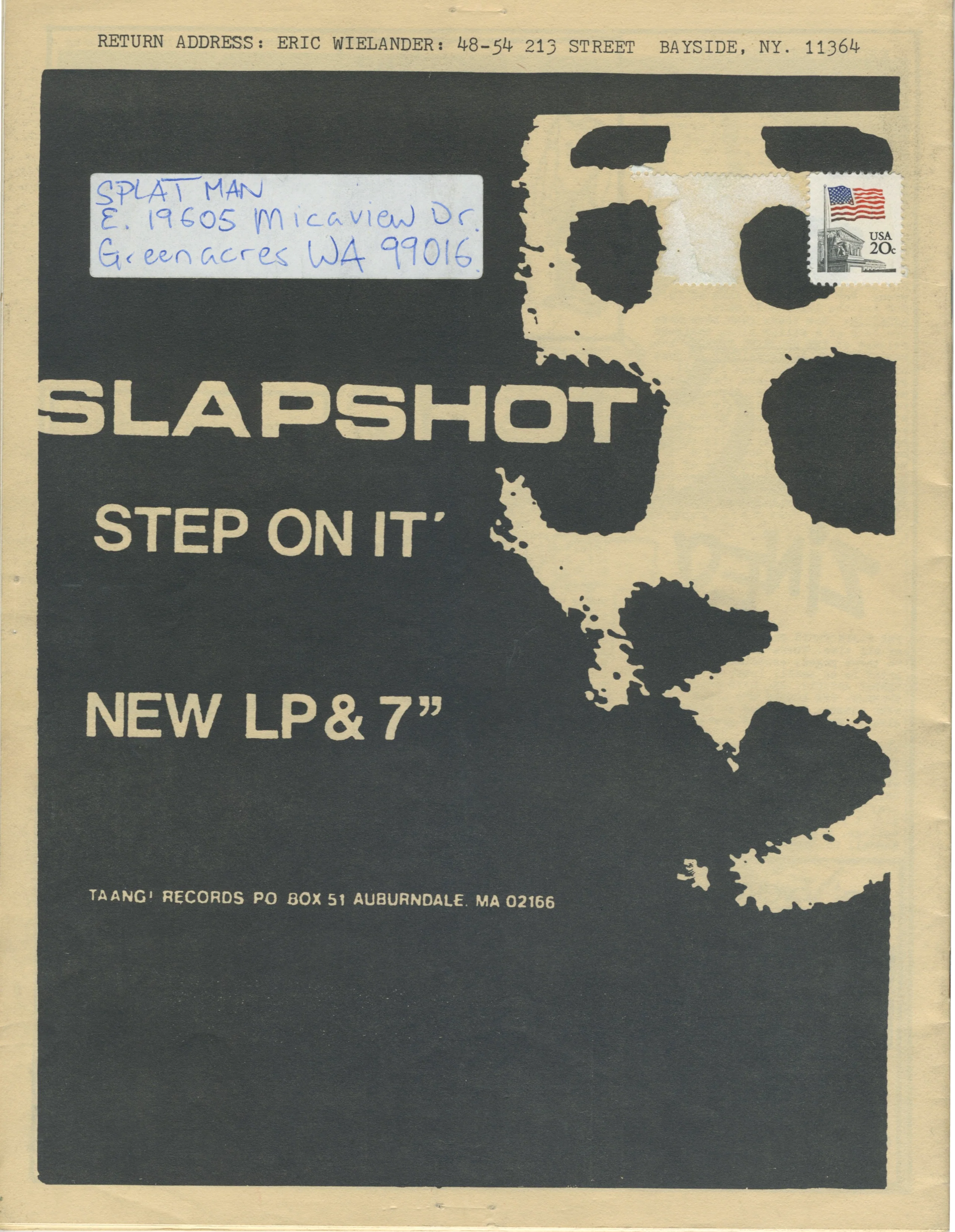 Vintage The Village Noize "Issue #5" Bad Brains Wrecking Crew Fanzine - Image 2