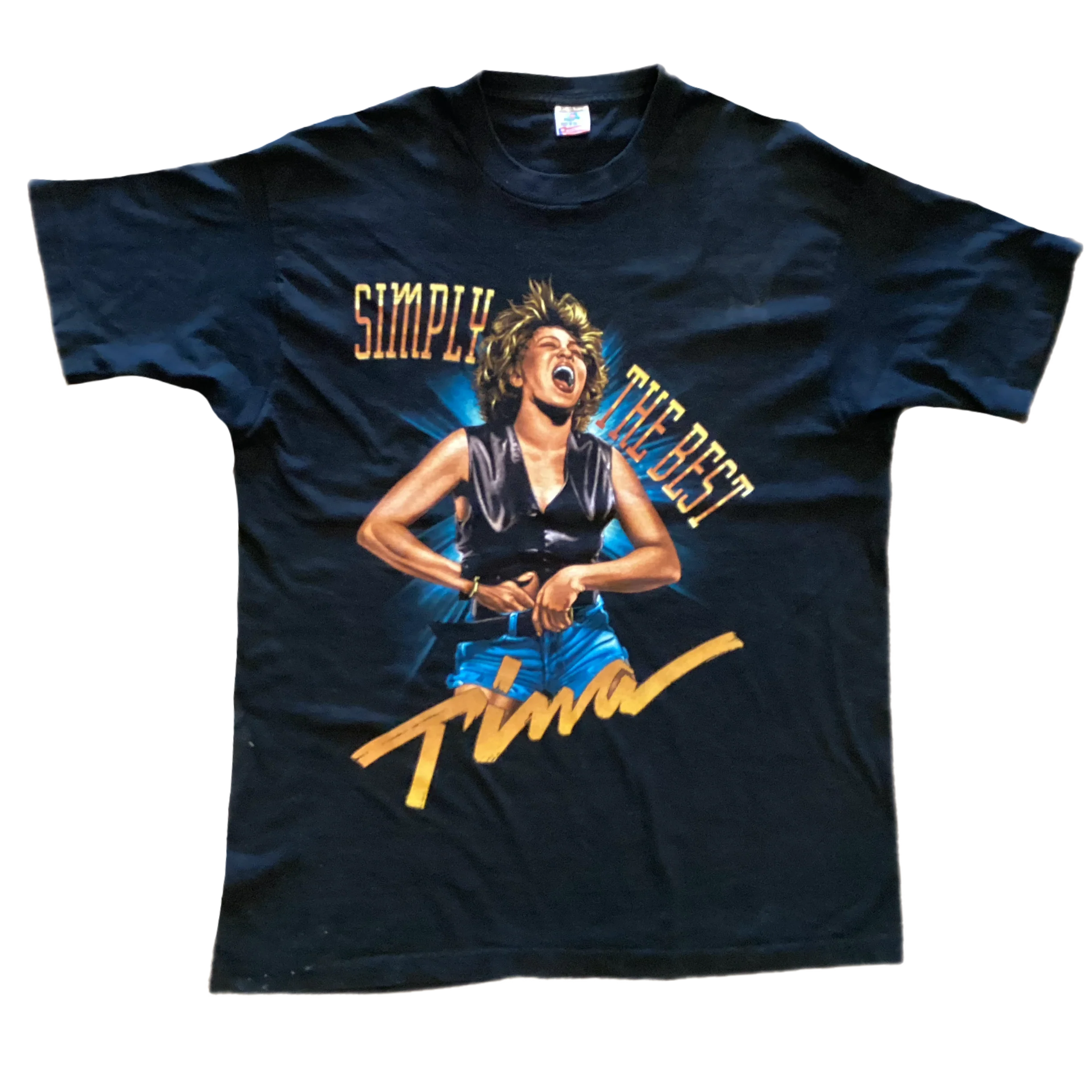 Vintage Tina Turner "Simply The Best" What's Love Tour '93 T-Shirt
