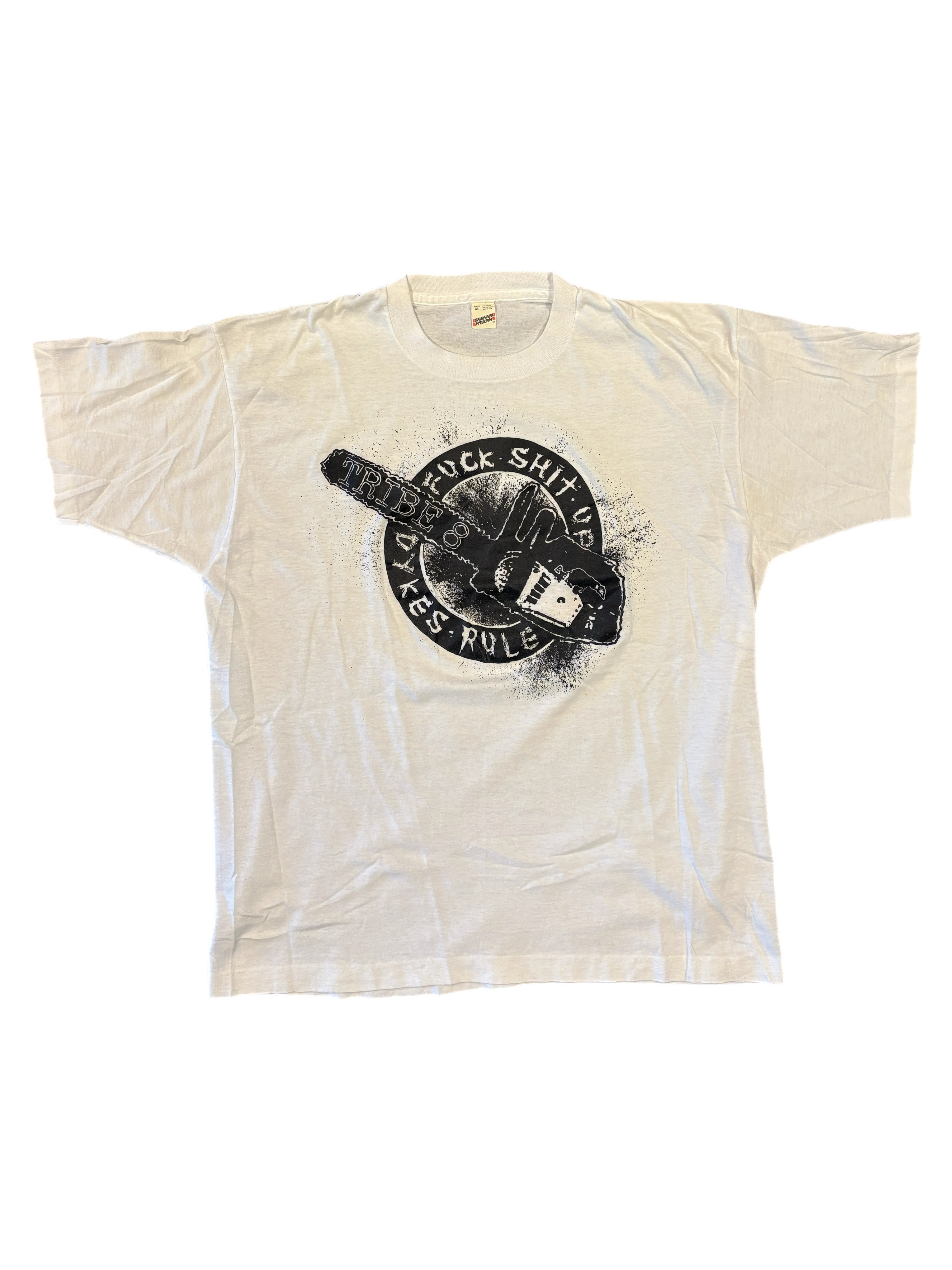 Vintage Tribe 8 "Fuck Shit Up/Dykes Rule" Shirt