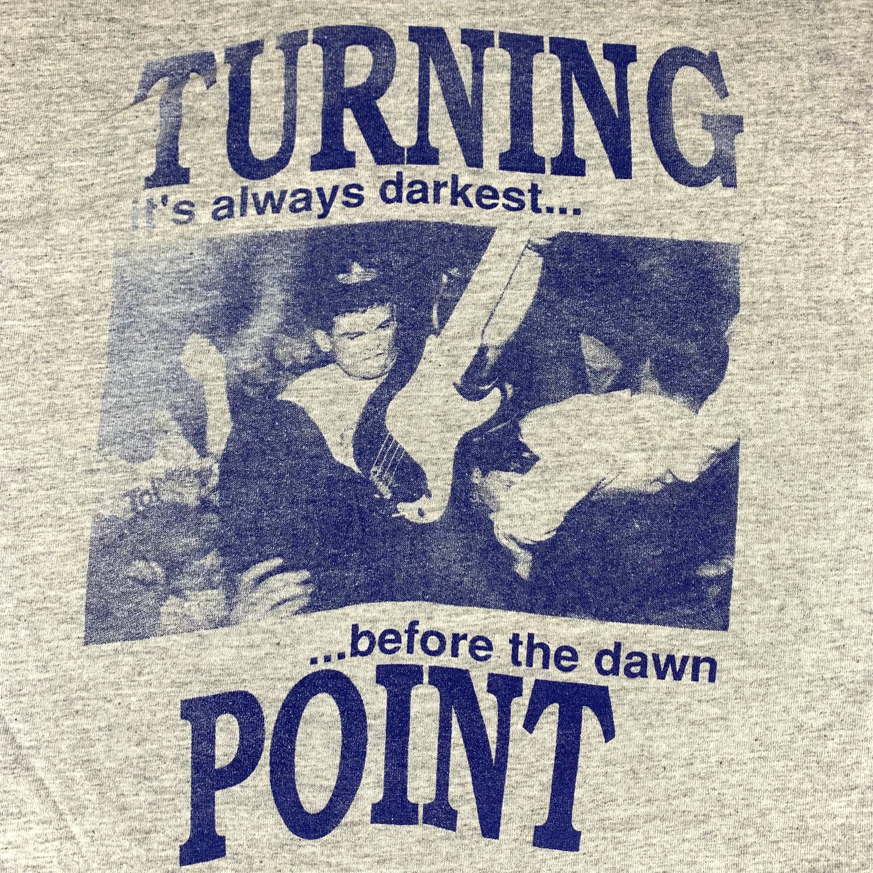 Vintage Turning Point "It's Always Darkest..." New Age Records T-Shirt - Image 3