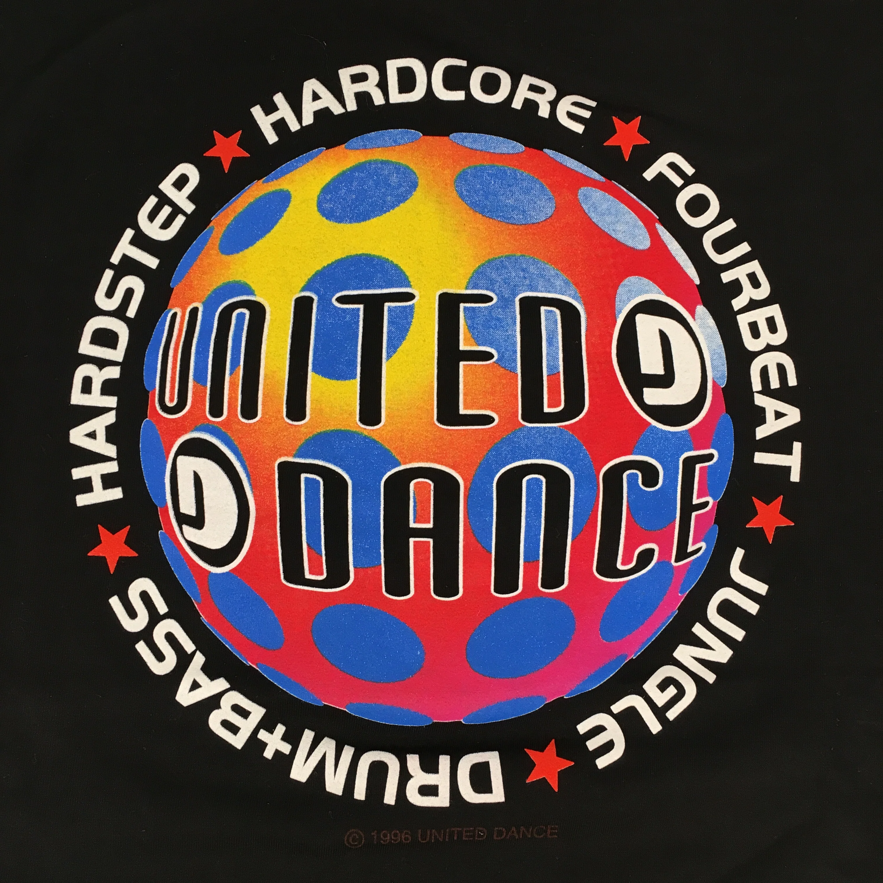 Vintage United Dance Festival "1994" T-Shirt - Image 4