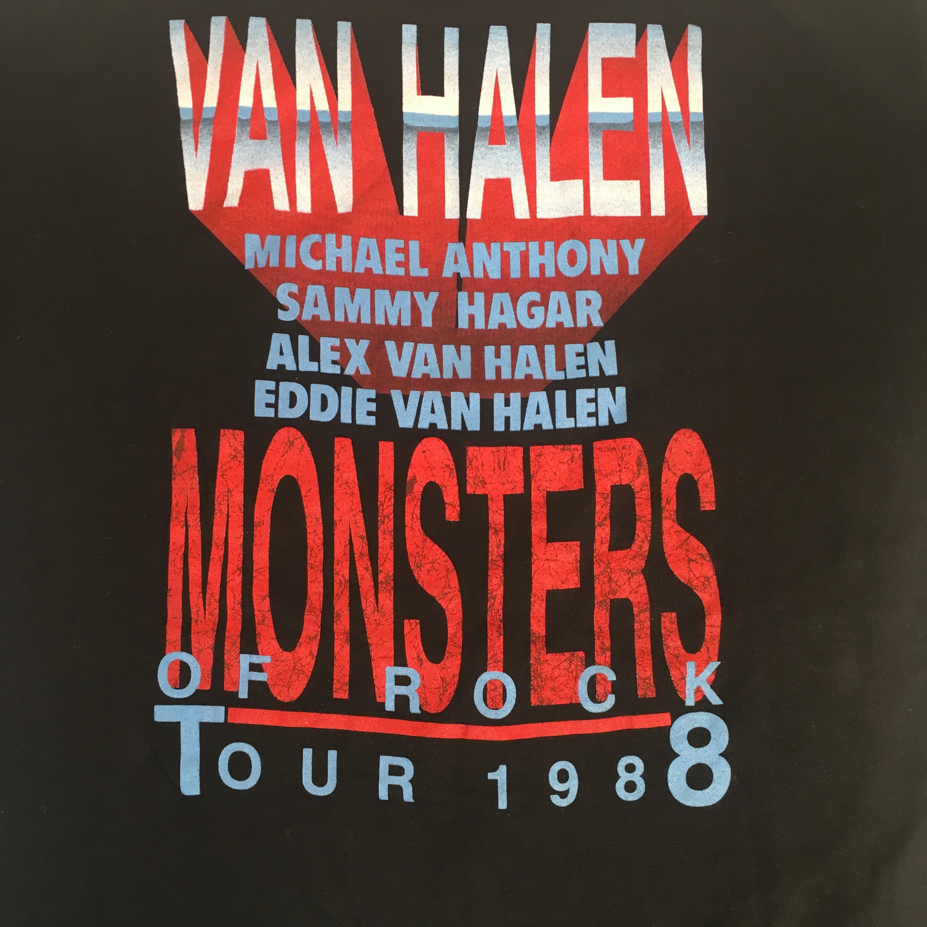 Vintage Van Halen "Monsters Of Rock" T-Shirt - Image 4
