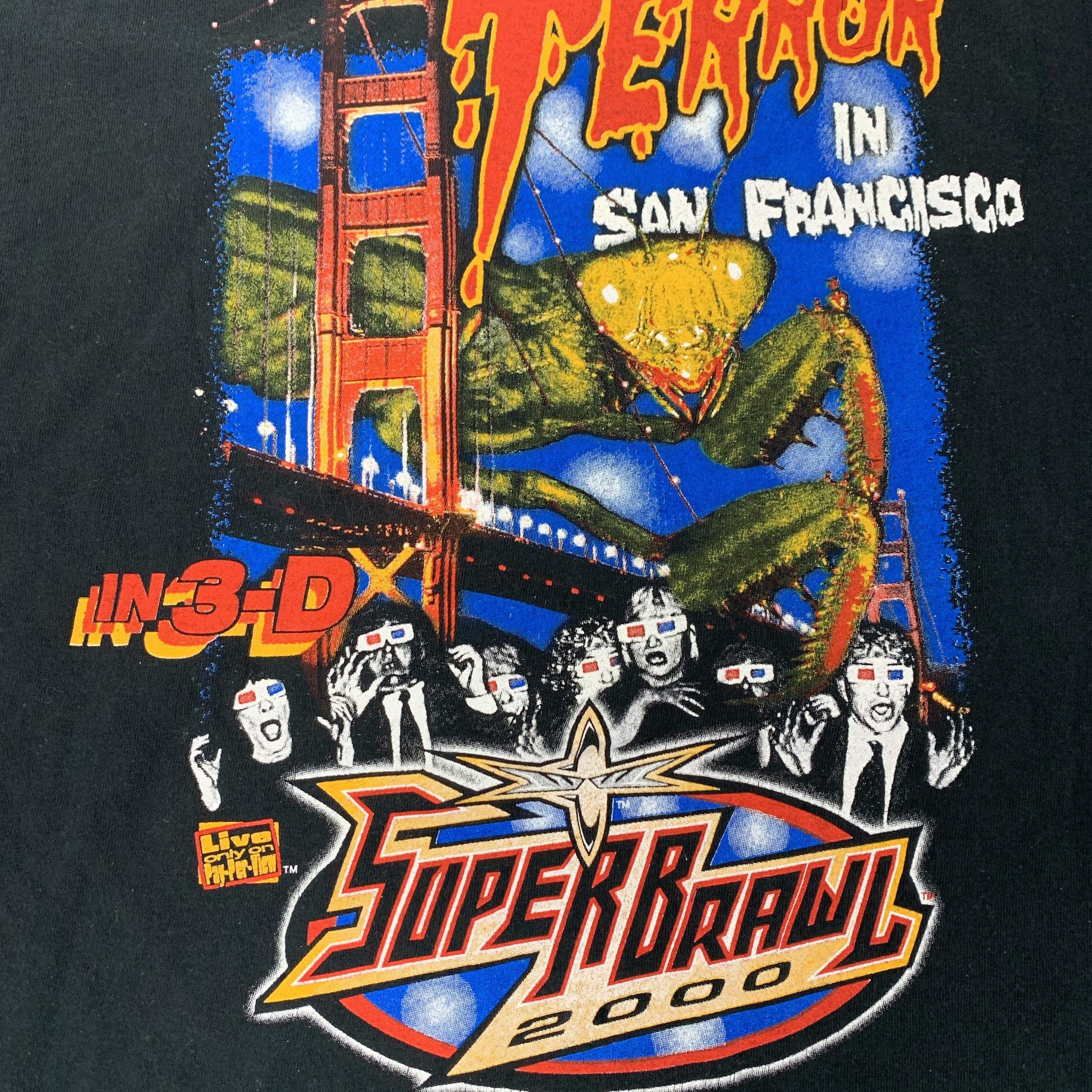 Vintage WCW "Super Brawl 2000" T-Shirt - Image 4