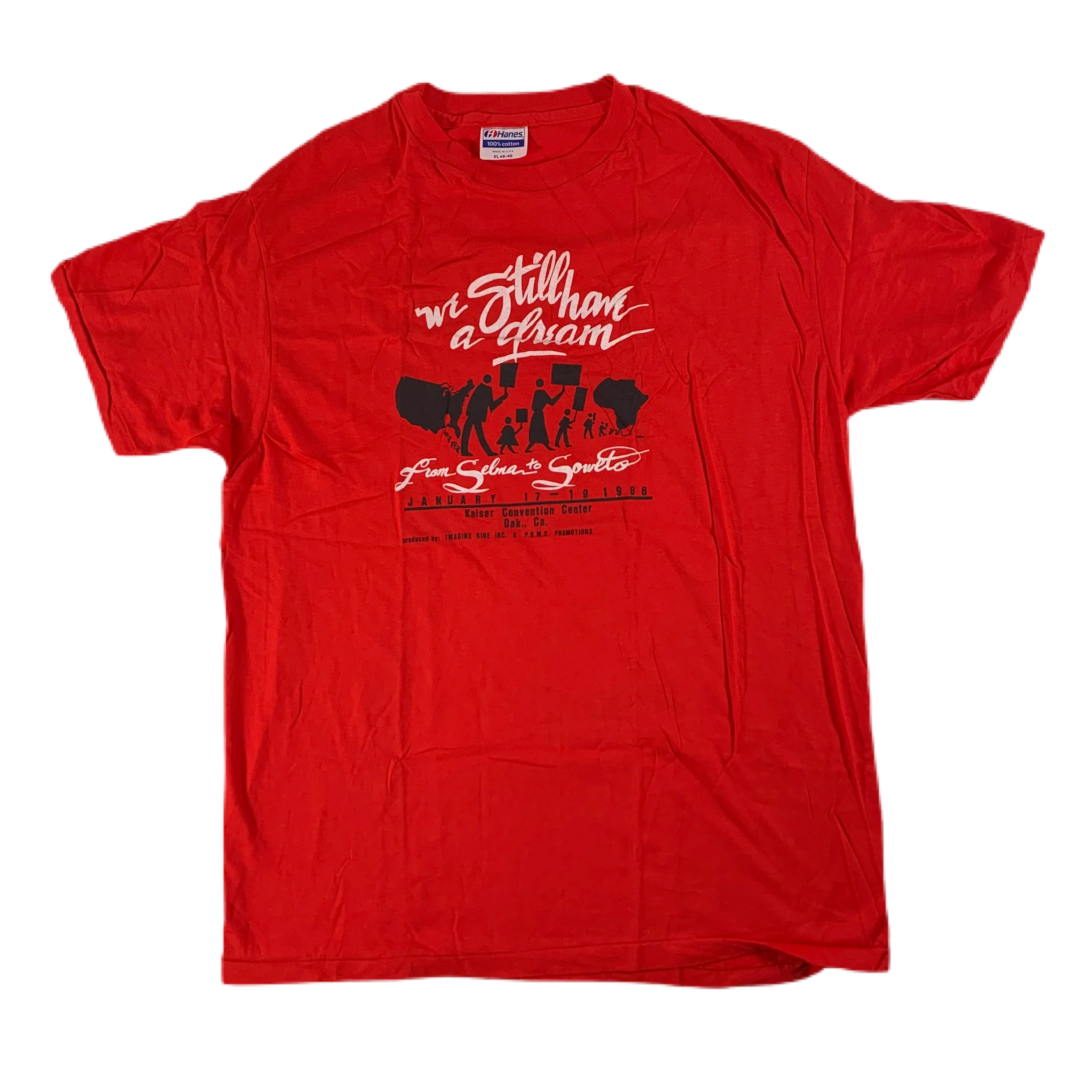 Vintage We Still Have A Dream "From Selma To Soweto" T-Shirt